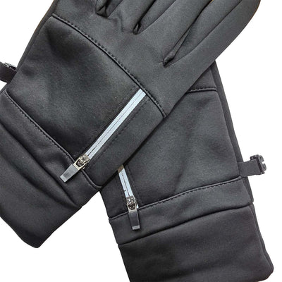 Denali Outer Shell Silicone Grip - inner fleece lining Gloves