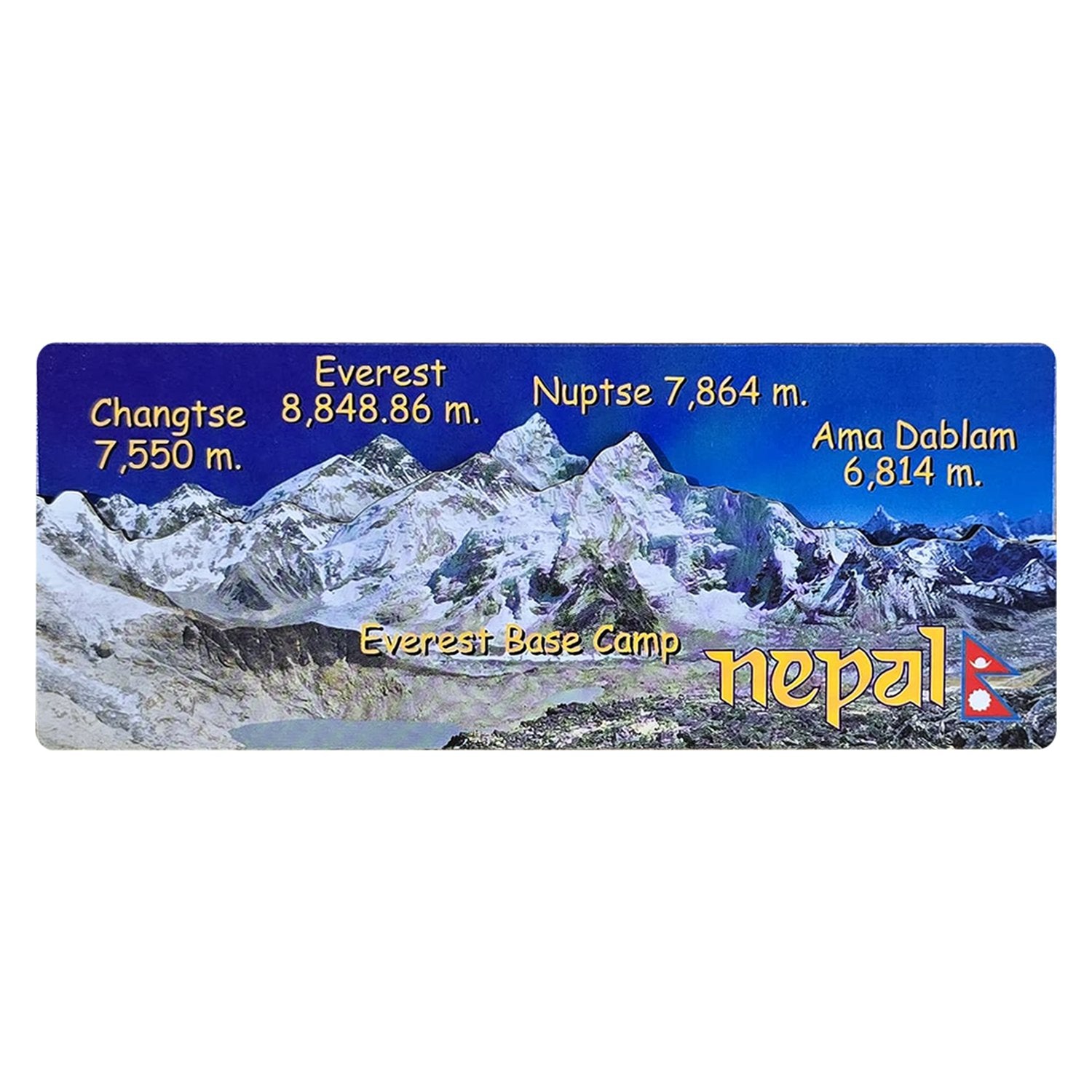 Buy Gokyo Everest Base Camp - 3D Magnet | Souvenirs at Gokyo Outdoor Clothing & Gear