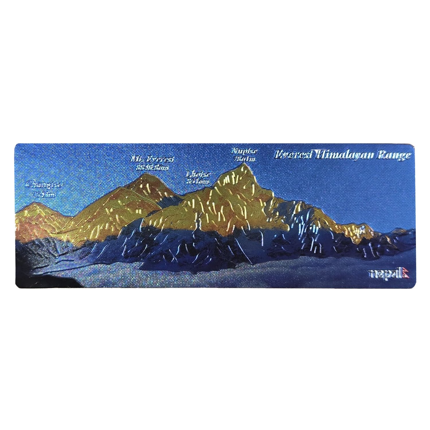 Buy Gokyo Everest Base Camp - Metal Embossed Magnet | Souvenirs at Gokyo Outdoor Clothing & Gear