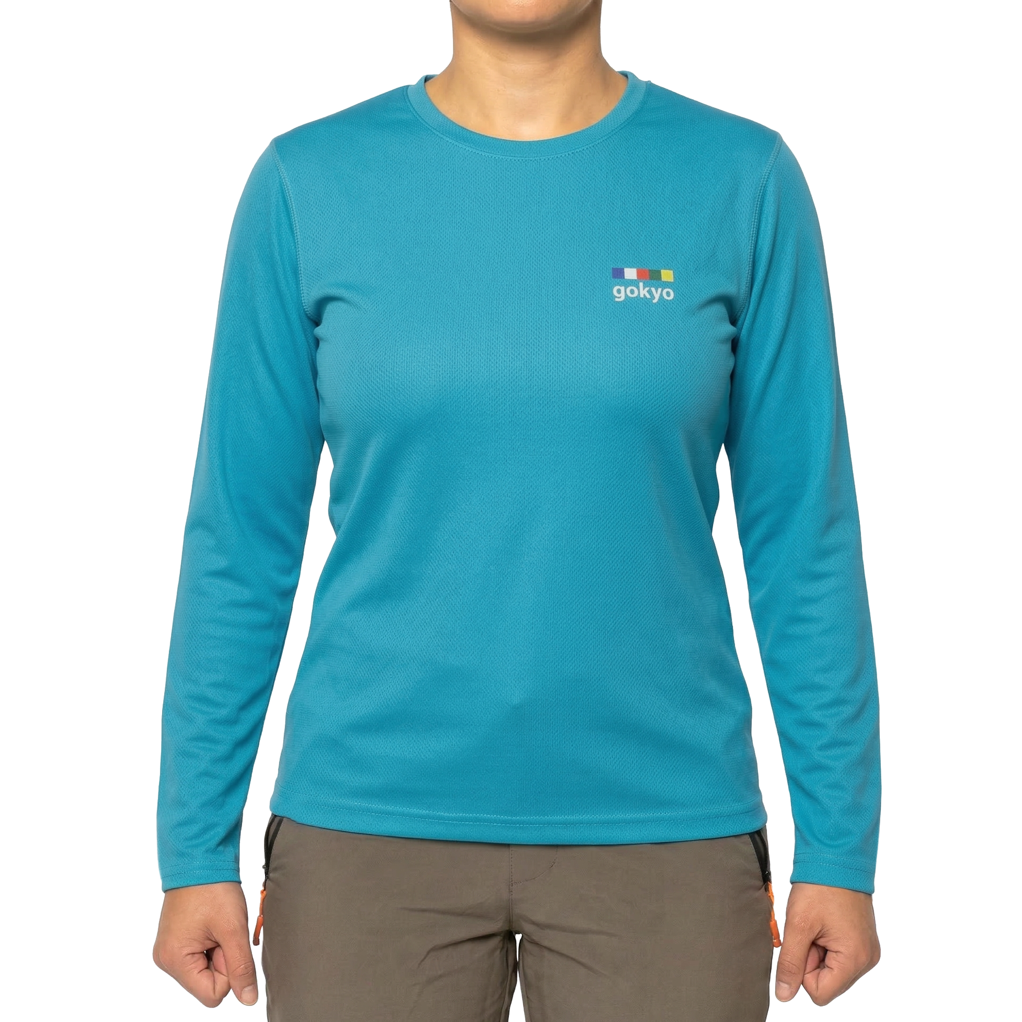 Buy Gokyo Lima Outdoor & Multipurpose Tshirt - Women Blue | Trekking & Hiking T-shirts at Gokyo Outdoor Clothing & Gear