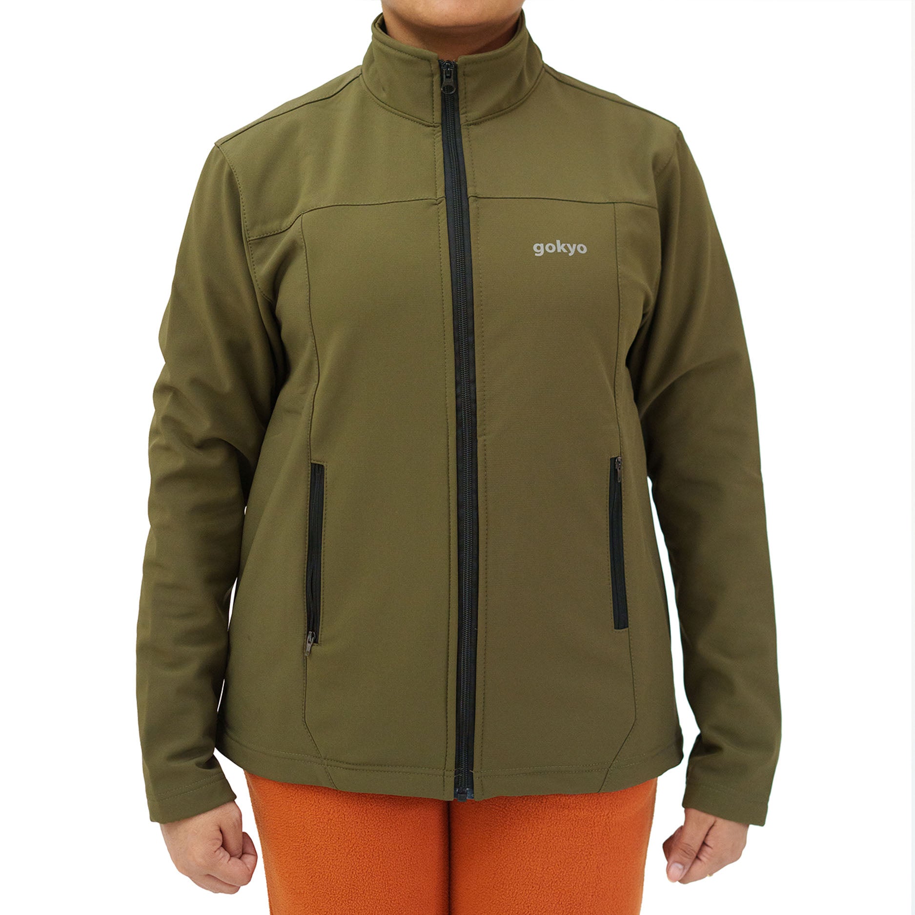 Buy Gokyo Makalu Soft Shell Fleece Jacket Womens Olive | Jackets at Gokyo Outdoor Clothing & Gear