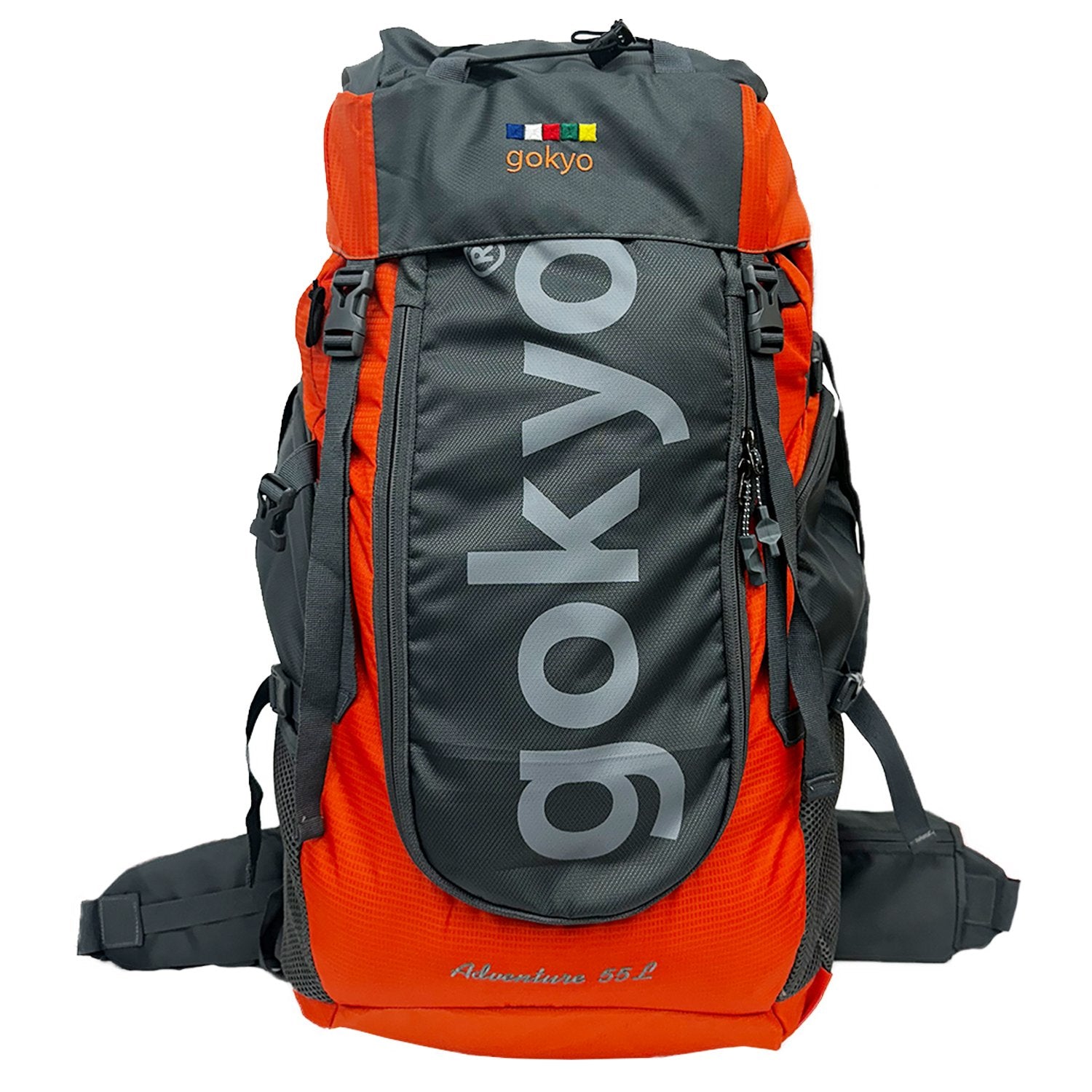 Buy Gokyo Kalimpong Travel Backpack 40 + 5 Ltrs Orange | Trekking Backpack at Gokyo Outdoor Clothing & Gear