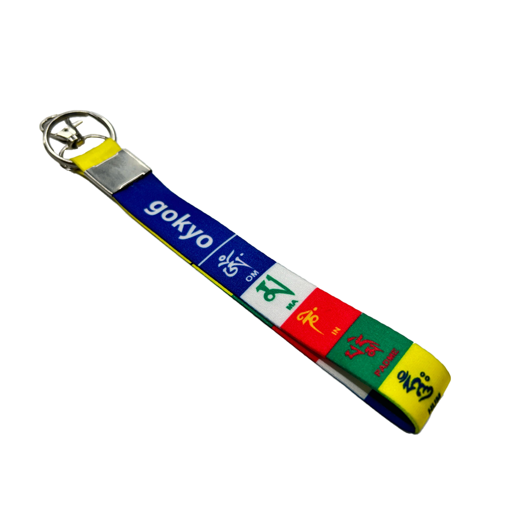 Buy Gokyo Keychain - Buddhist Theme Wrist Loop | Souvenirs at Gokyo Outdoor Clothing & Gear