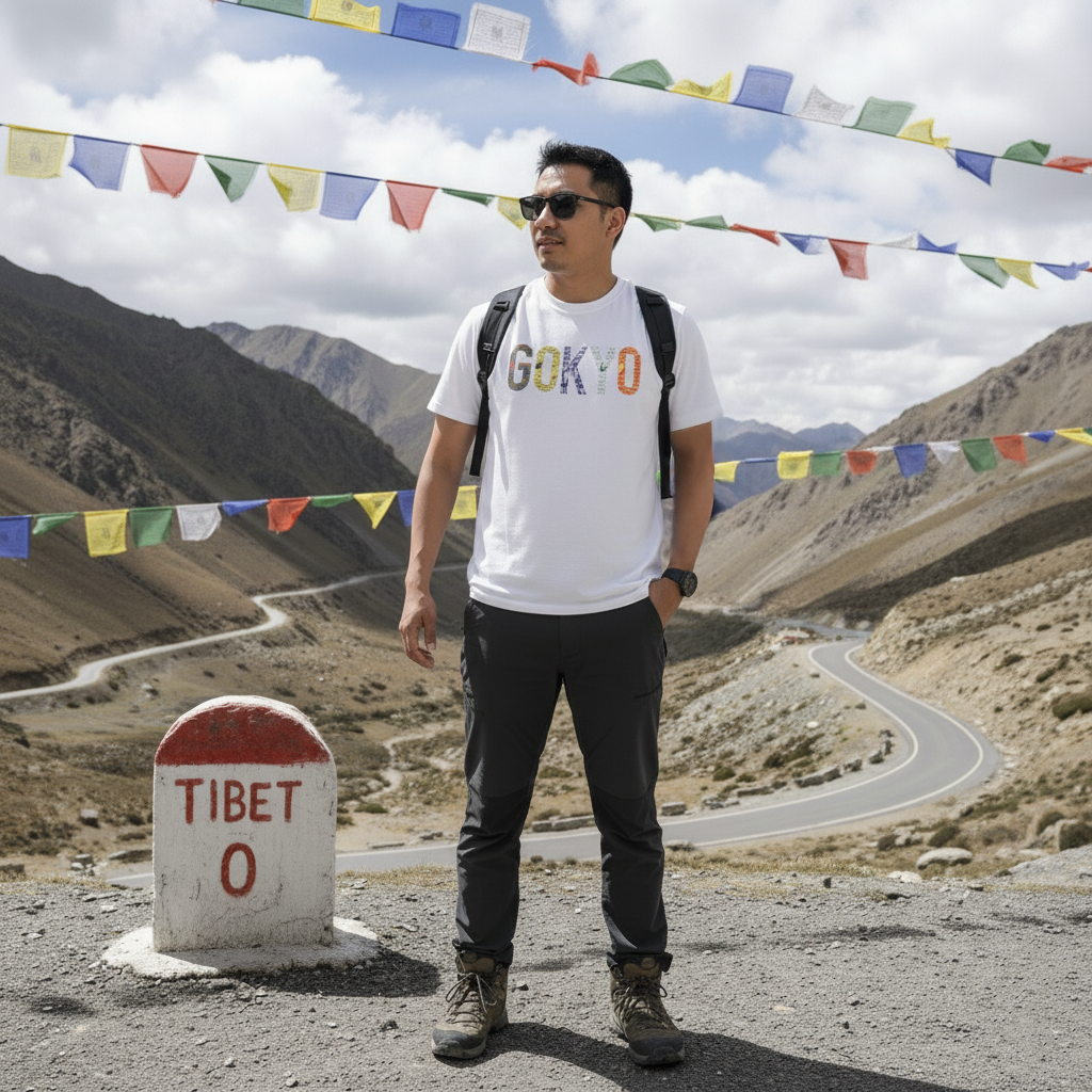 Buy Gokyo Gokyo Originals Tshirt - Flag | Trekking & Hiking T-shirts at Gokyo Outdoor Clothing & Gear