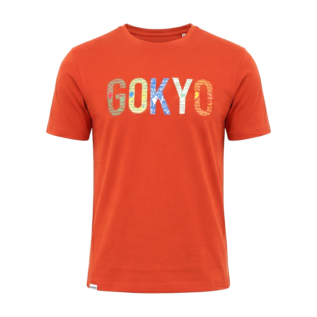 Buy Gokyo Gokyo Originals Tshirt - Flag Orange | Trekking & Hiking T-shirts at Gokyo Outdoor Clothing & Gear