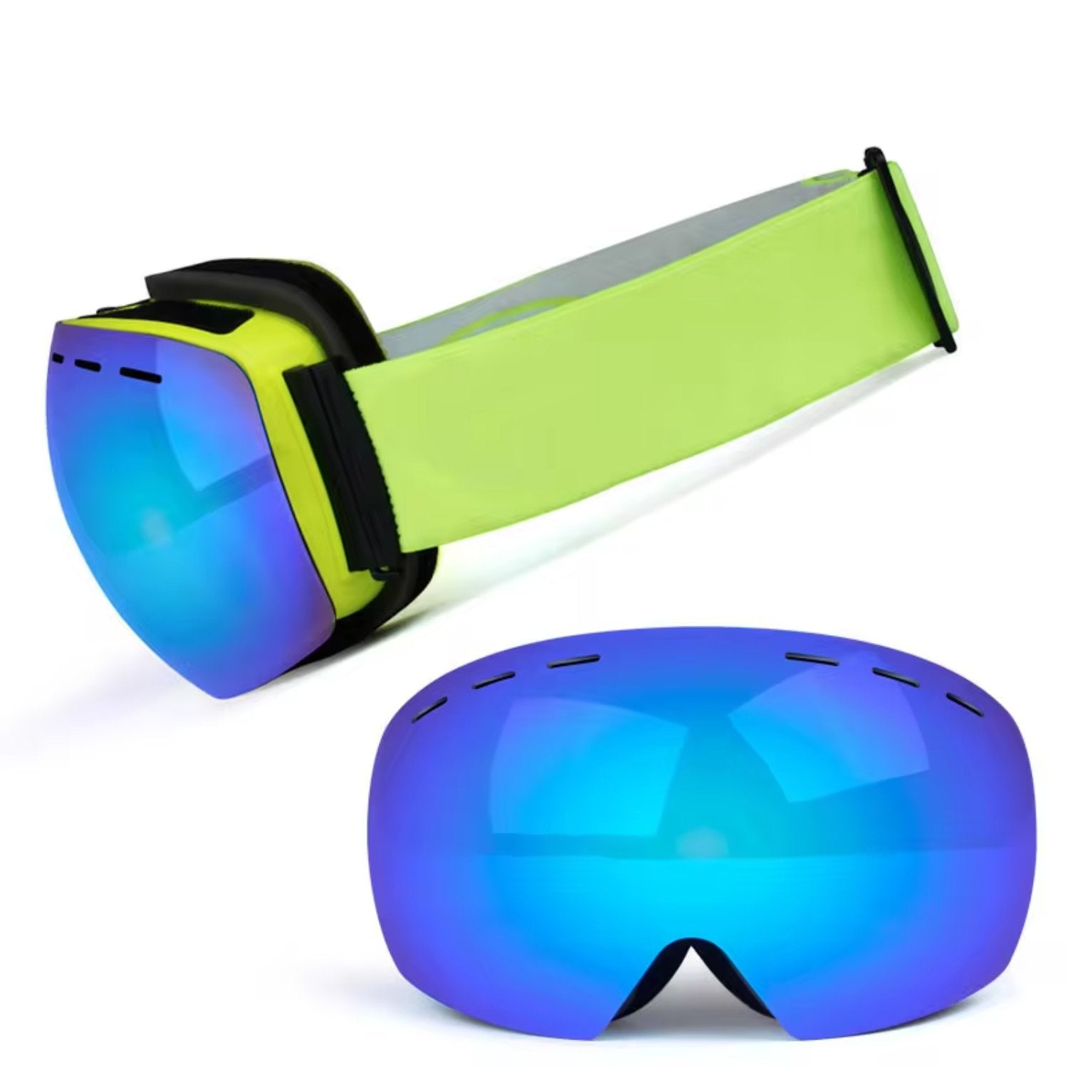 Buy Gokyo K2 Ski & Summit Goggles Green | Sunglasses and Goggles at Gokyo Outdoor Clothing & Gear