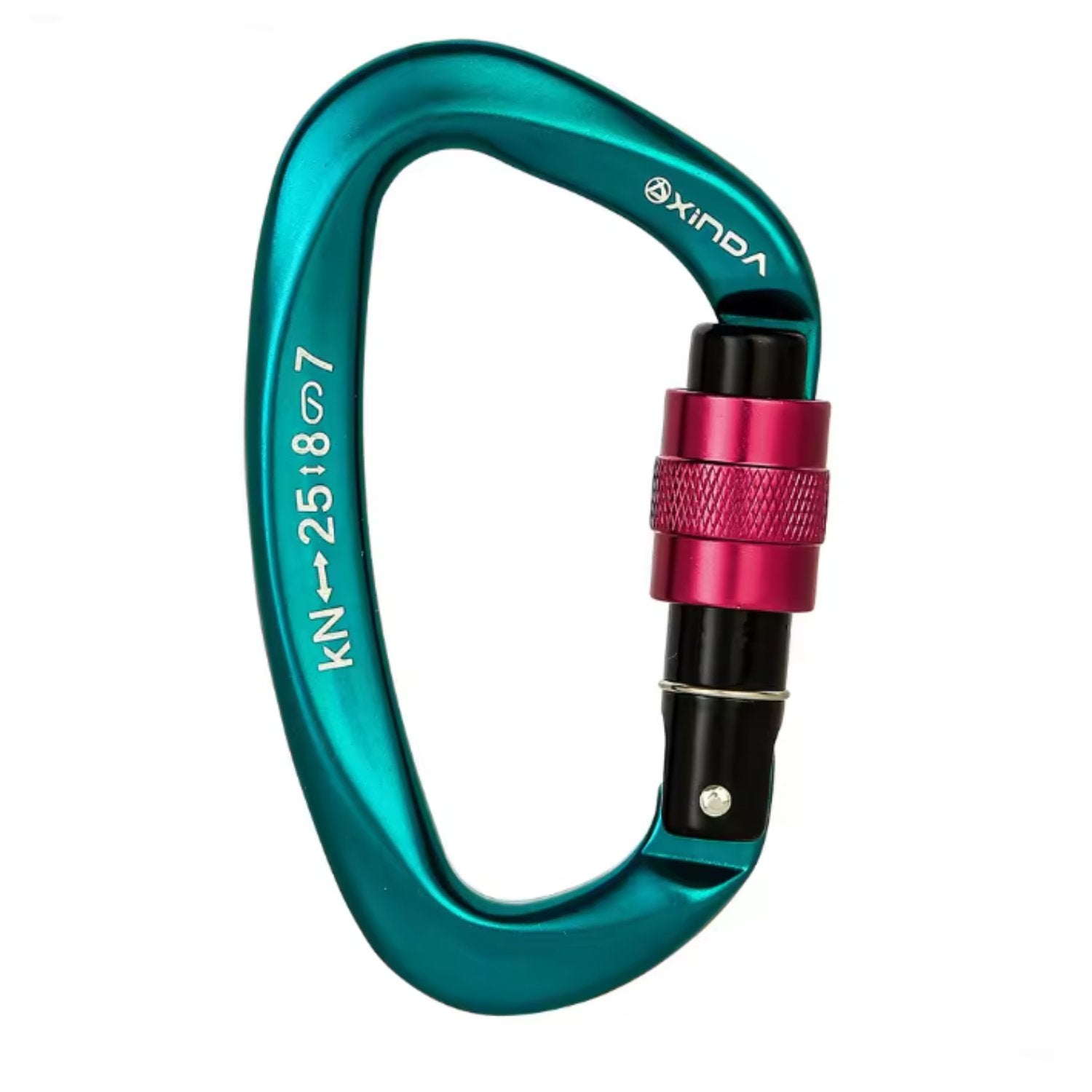 Buy Gokyo Kaza Screw Lock Carabiner EN12275 Green | Carabiners at Gokyo Outdoor Clothing & Gear