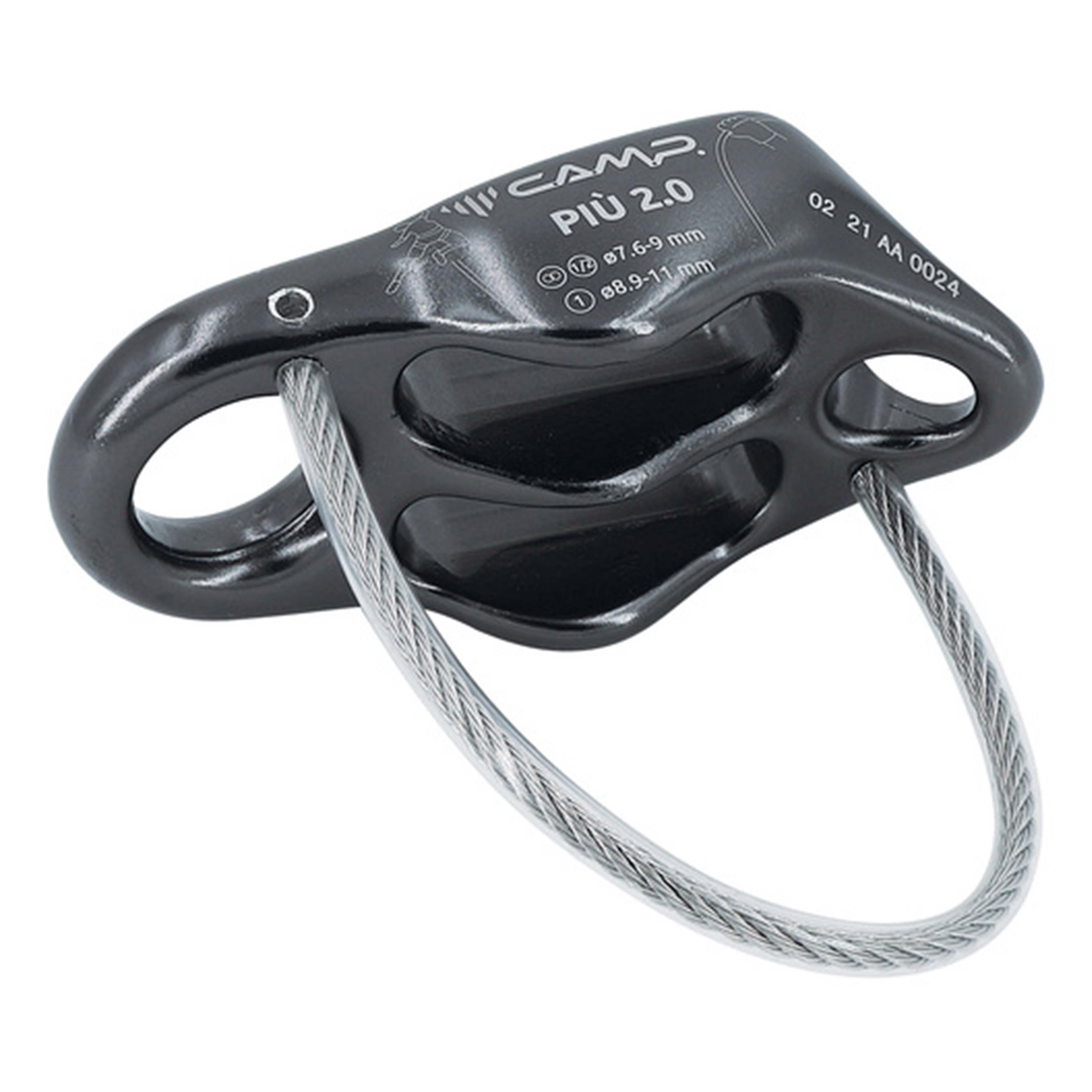 Buy Gokyo CAMP PIU 2.0 BELAY DEVICE Grey | Belay device at Gokyo Outdoor Clothing & Gear