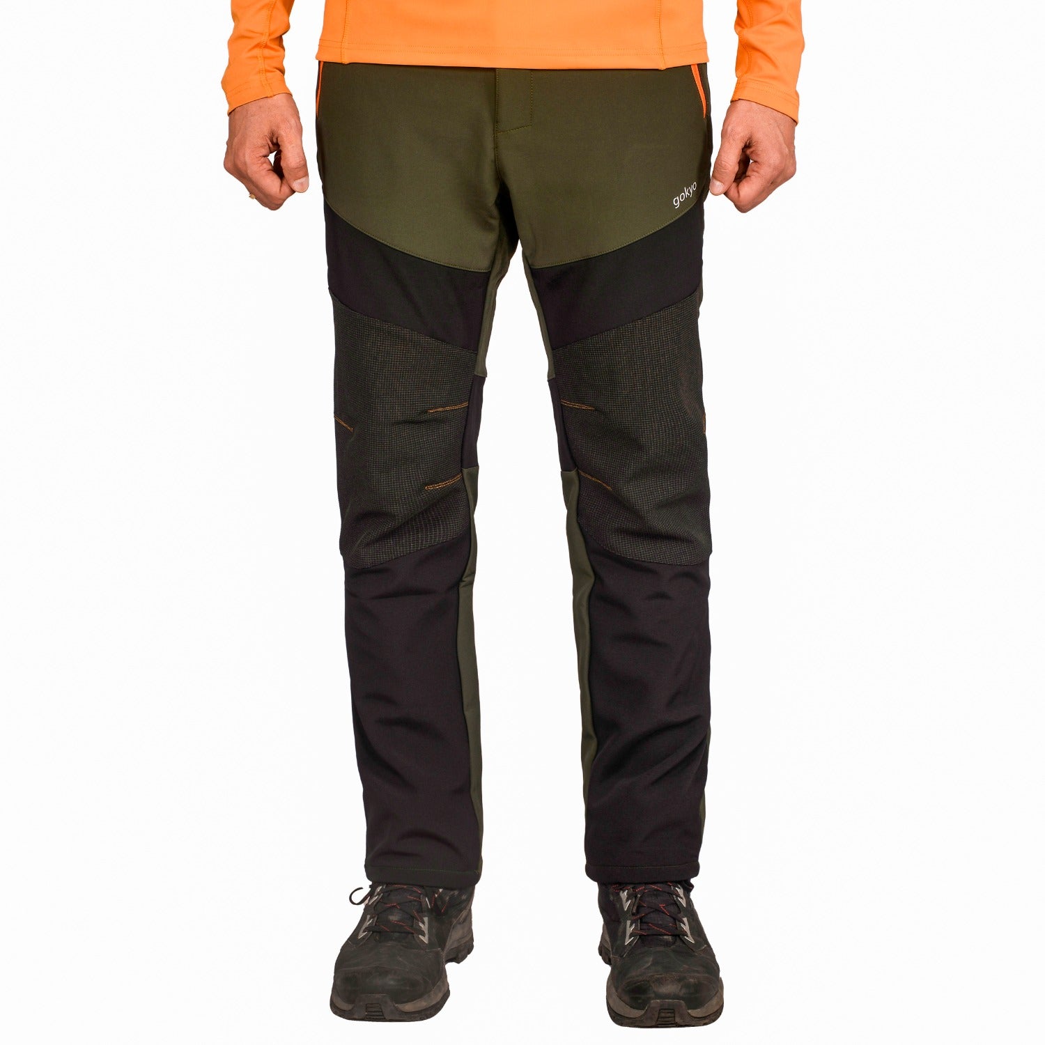 Buy Gokyo K2 Cold Weather Trekking & Outdoor Sherpa Pants Olive | Trekking & Hiking Pants at Gokyo Outdoor Clothing & Gear