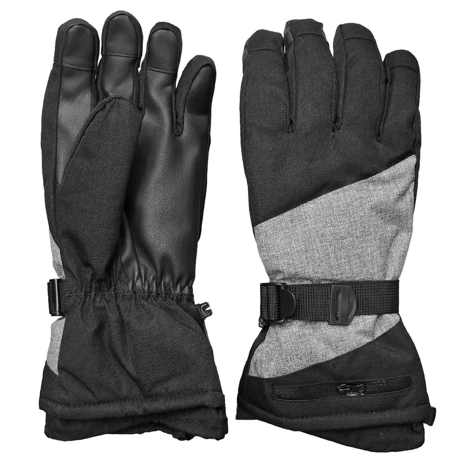 K2 Extreme Cold Weather Gloves Melange Wrist Zip