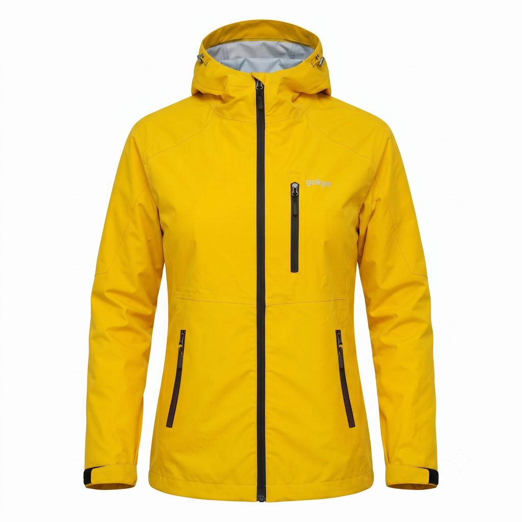 Buy Gokyo K2 - 3 Membrane Breathable Water Resistant Womens Windstopper Jacket Yellow | Jackets at Gokyo Outdoor Clothing & Gear
