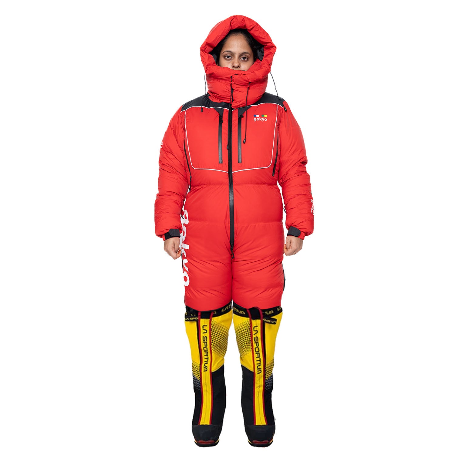 Buy Gokyo K2 Summit Downsuit - Women Red | Jackets at Gokyo Outdoor Clothing & Gear