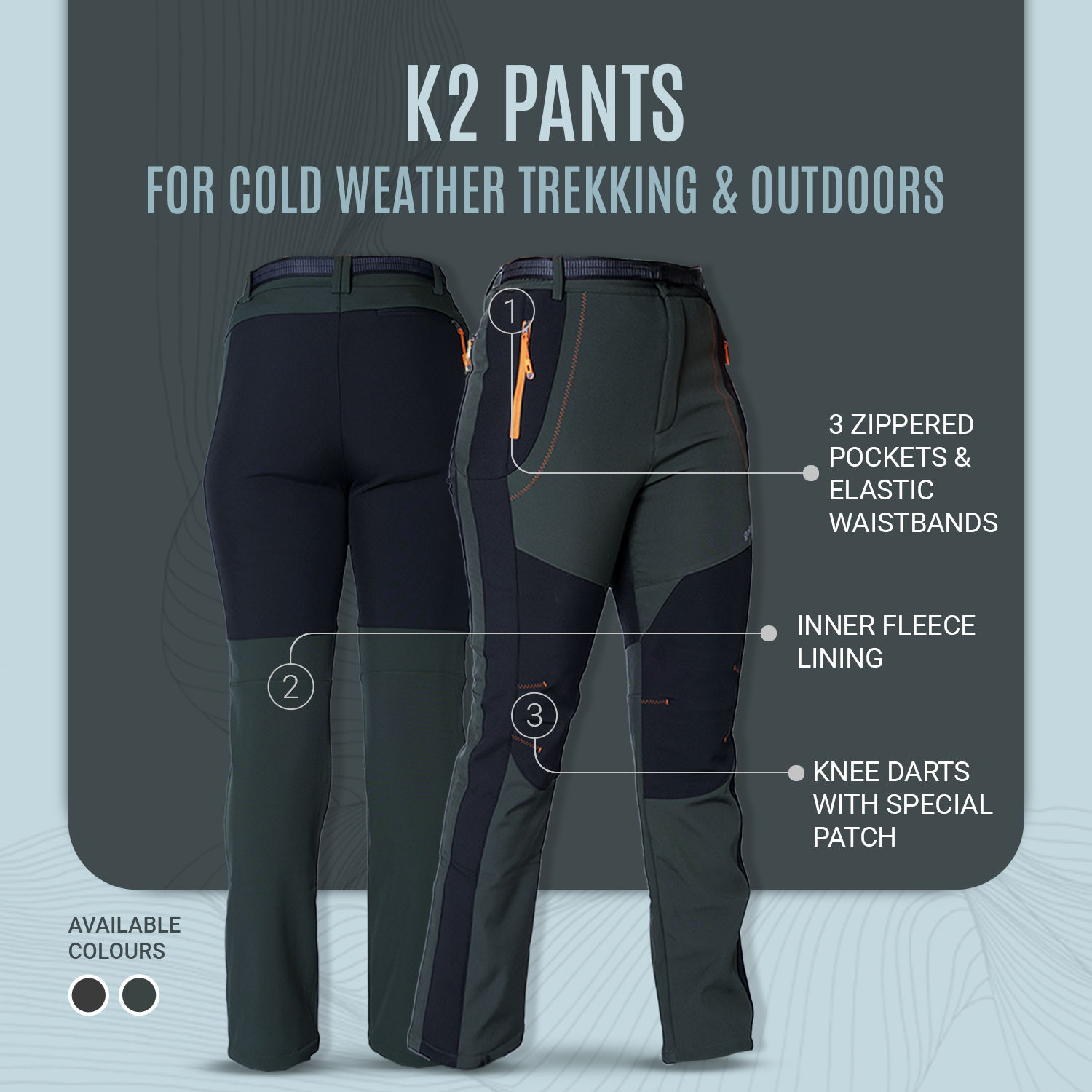 Buy Gokyo K2 Cold Weather Trekking & Travel Pants - Women | Trekking & Hiking Pants at Gokyo Outdoor Clothing & Gear