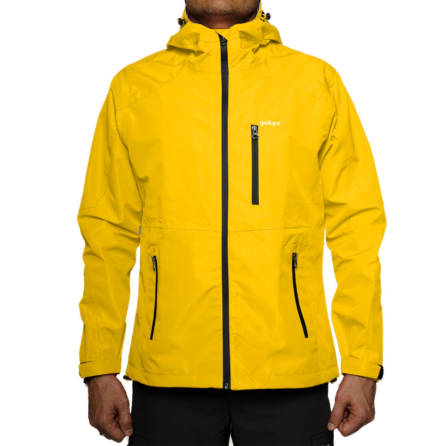 Buy Gokyo K2 Rain Jacket - Gore-Tx - 5000 mtr. Summit Grade Yellow | Jackets at Gokyo Outdoor Clothing & Gear