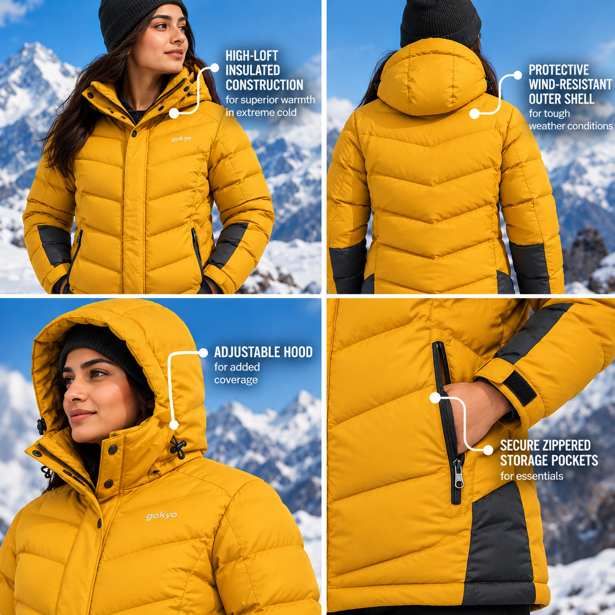 Buy Gokyo K2 Survivor Extreme Cold Insulated Jacket – Women | Jackets at Gokyo Outdoor Clothing & Gear