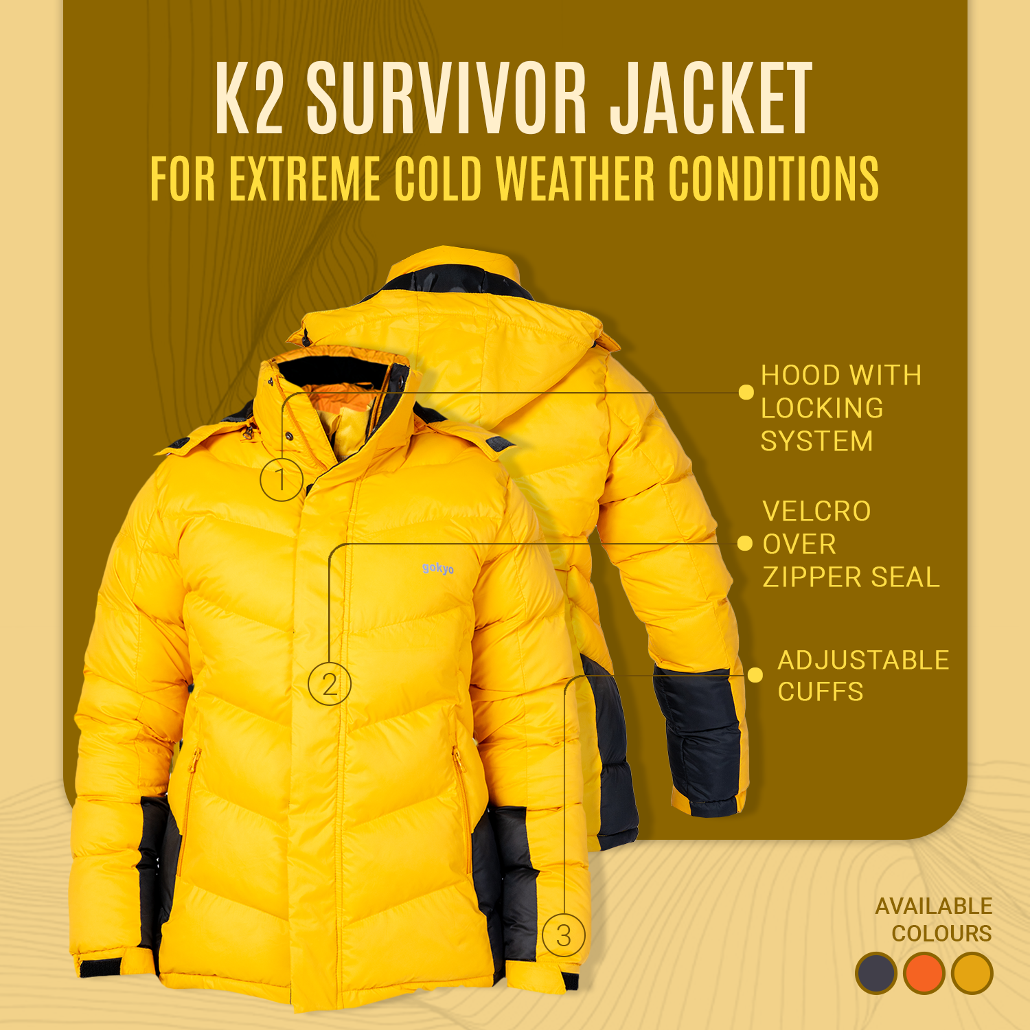Buy Gokyo K2 Survivor Jacket - Women | Jackets at Gokyo Outdoor Clothing & Gear