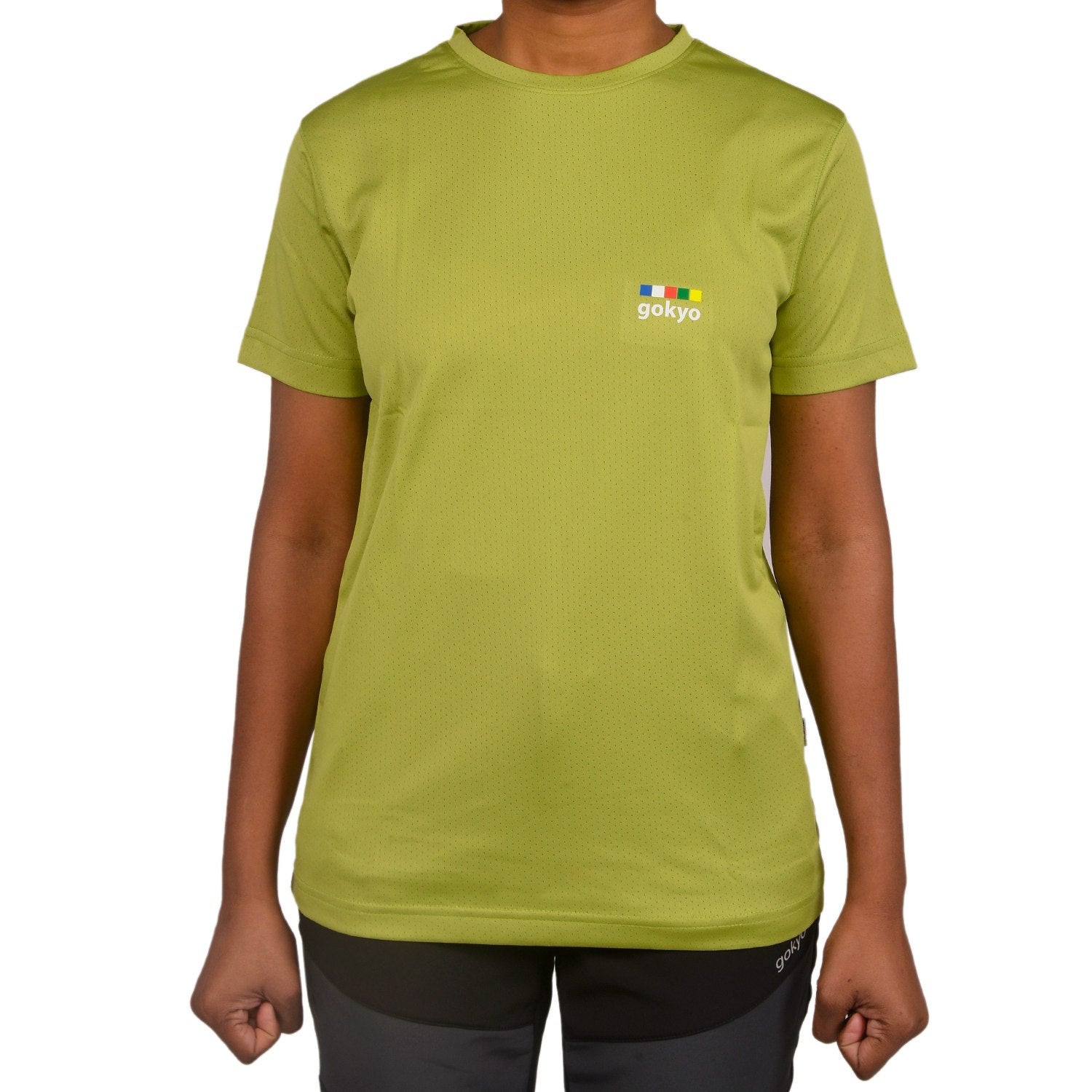 Buy Gokyo Kalimpong Activewear DryFit Tshirt - Women Green | Trekking & Hiking T-shirts at Gokyo Outdoor Clothing & Gear