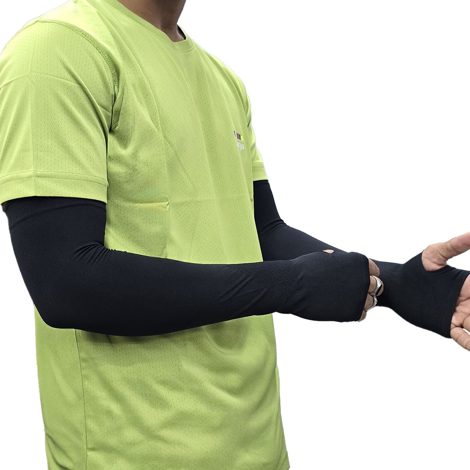 Buy Gokyo Kalimpong Arm Sleeve Black | Sun Protection at Gokyo Outdoor Clothing & Gear