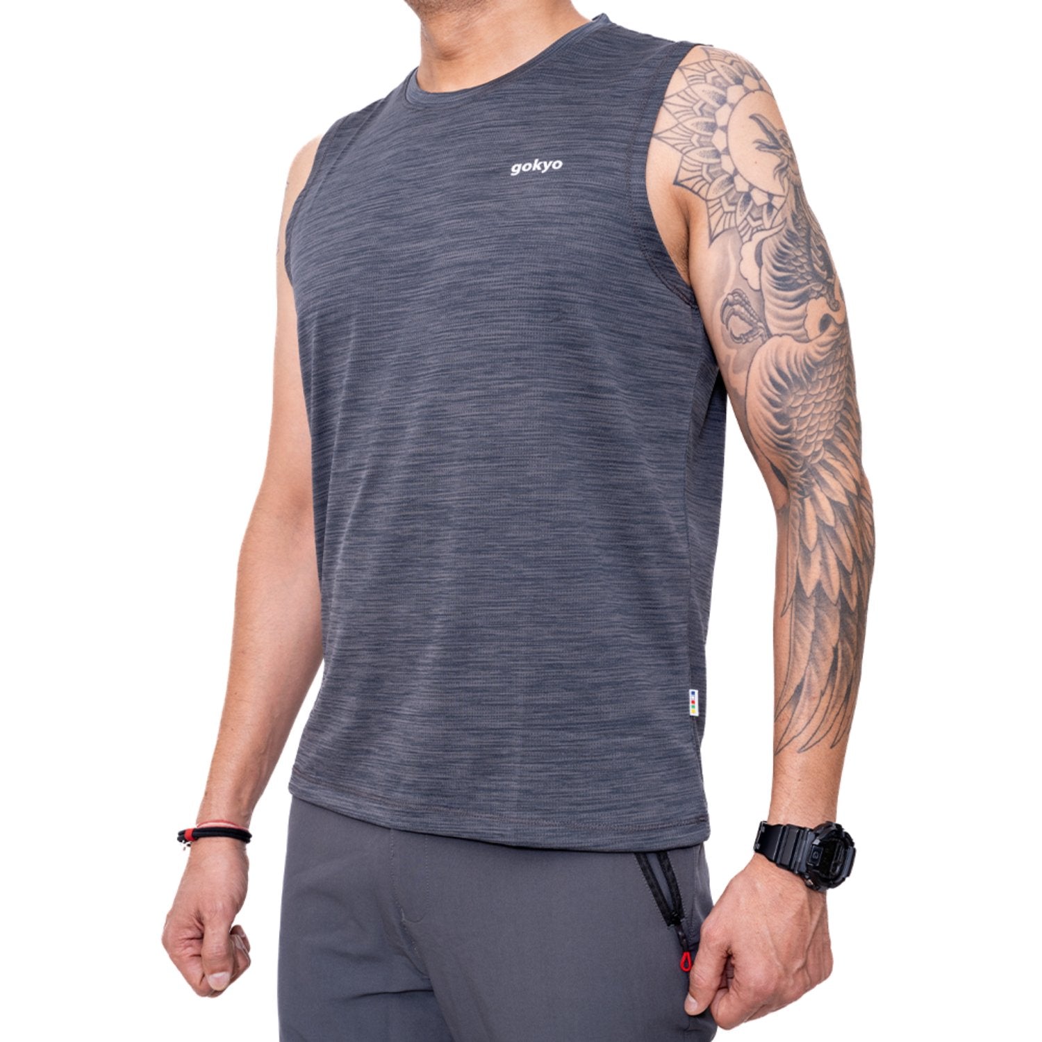 Buy Gokyo Kalimpong Gym Singlet | Trekking & Hiking T-shirts at Gokyo Outdoor Clothing & Gear