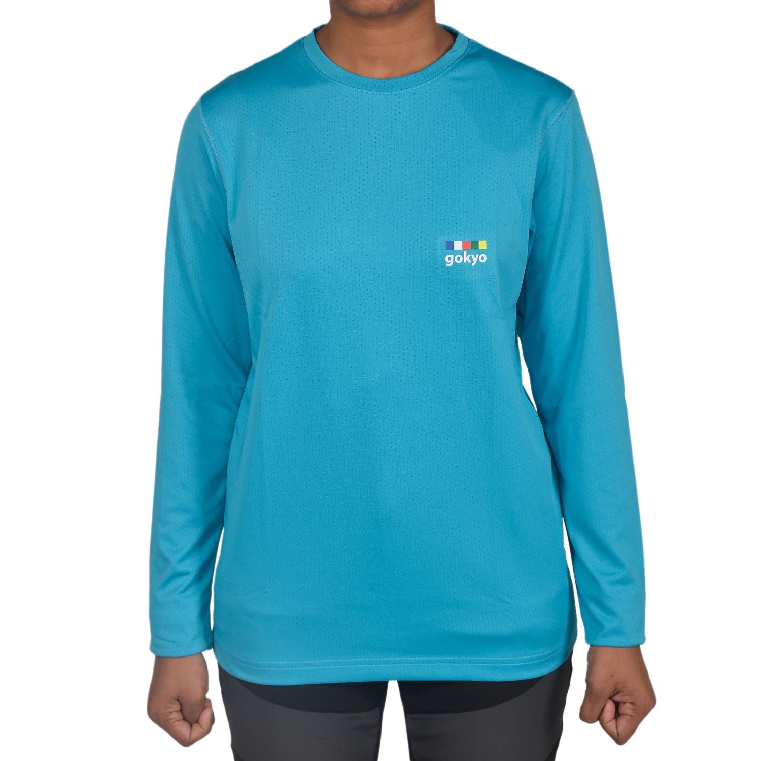 Buy Gokyo Kailimpong Outdoor & Multipurpose Tshirt - Women Blue | Trekking & Hiking T-shirts at Gokyo Outdoor Clothing & Gear