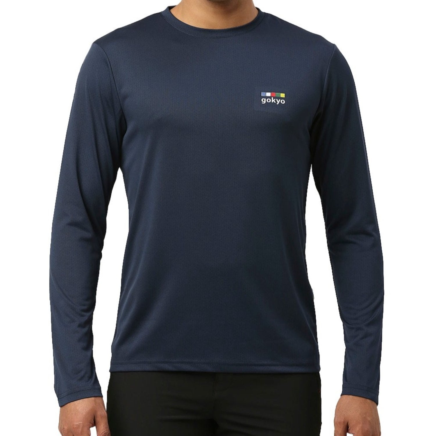 Buy Gokyo Kalimpong Outdoor & Multipurpose Tshirt Navy | Trekking & Hiking T-shirts at Gokyo Outdoor Clothing & Gear