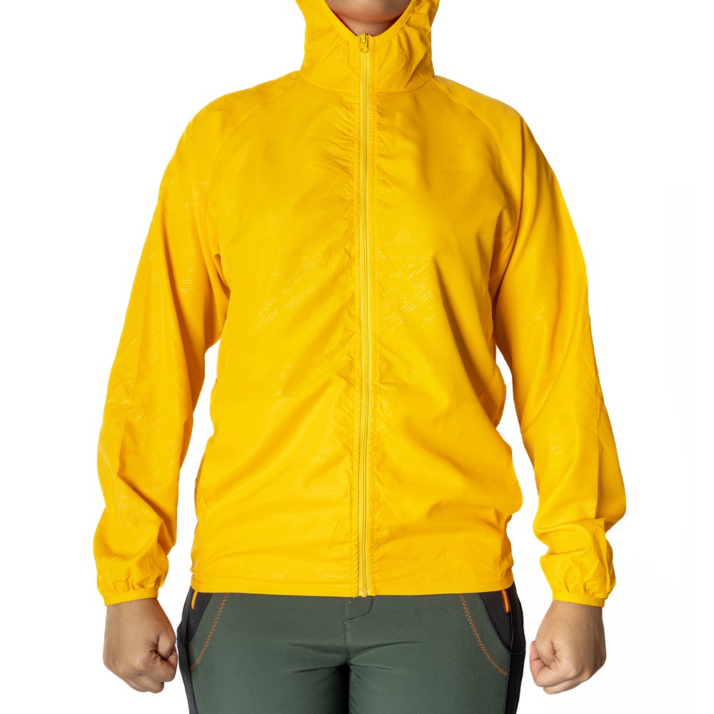 Buy Gokyo Kalimpong Ultralight Windcheater - Women Yellow | Jackets at Gokyo Outdoor Clothing & Gear