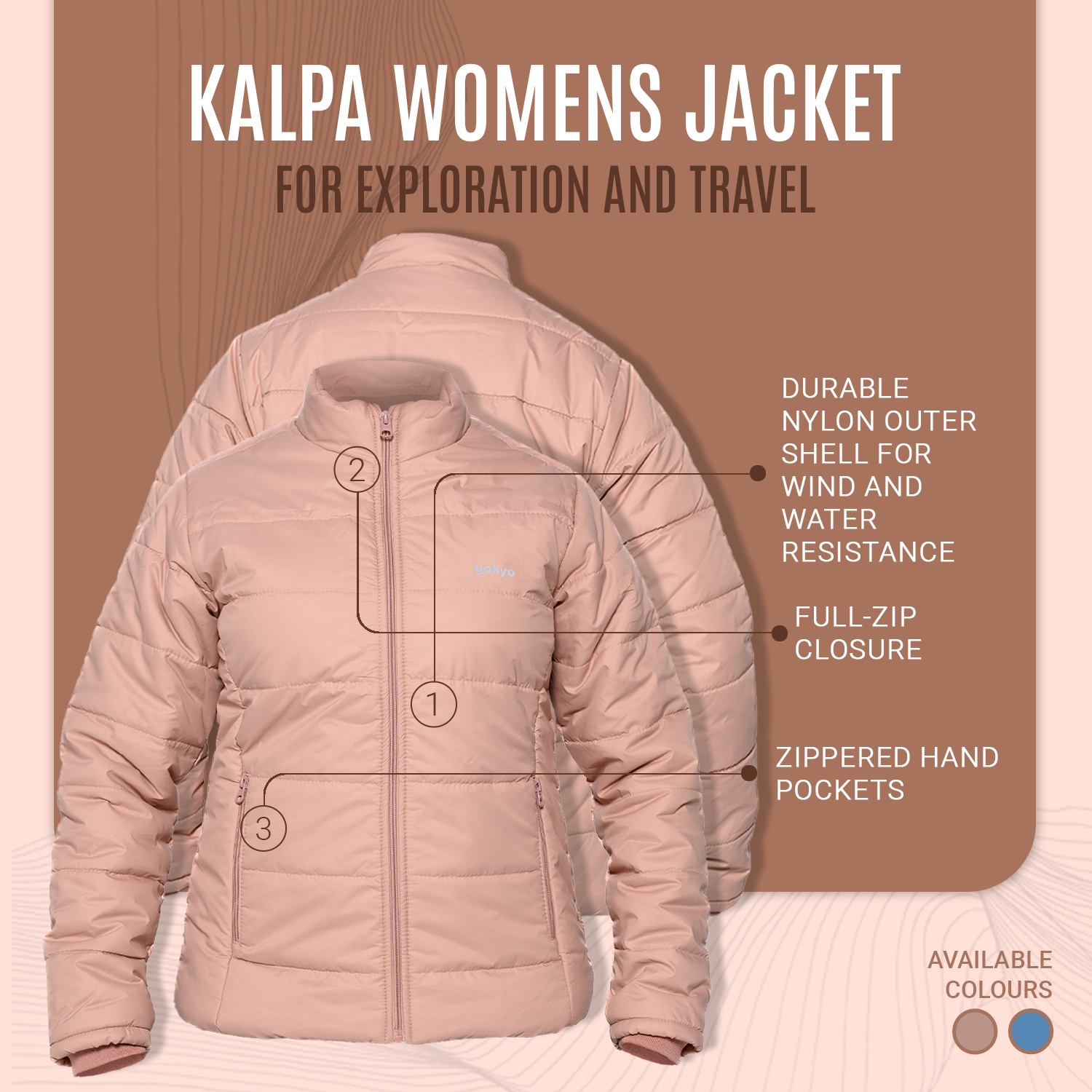 Buy Gokyo Kalpa Womens Jacket | Jackets at Gokyo Outdoor Clothing & Gear