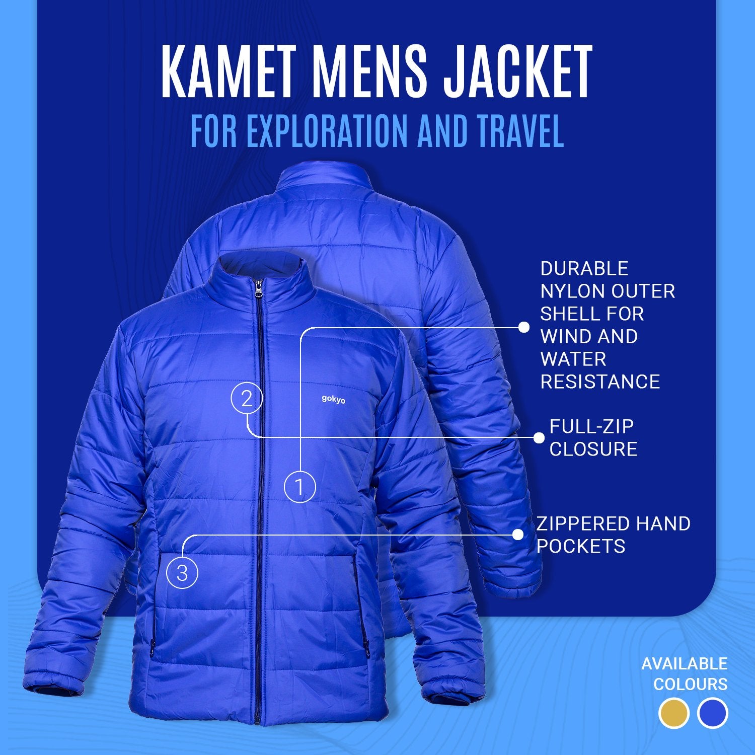 Buy Gokyo Kamet Mens Jacket | Jackets at Gokyo Outdoor Clothing & Gear