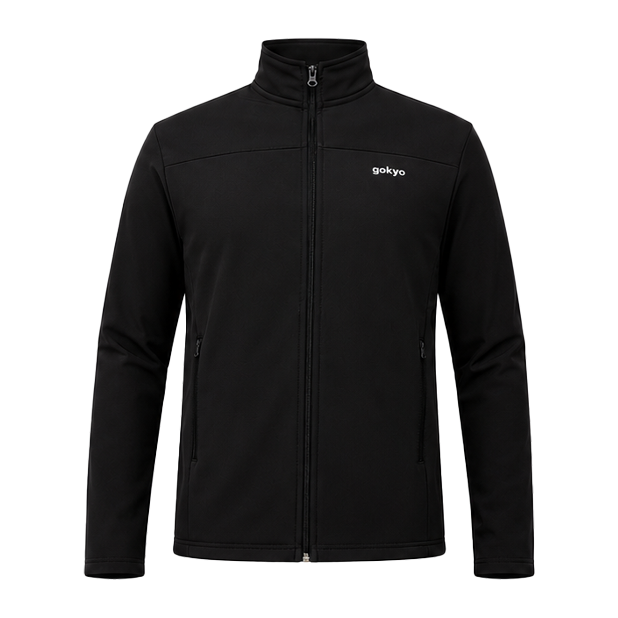 Buy Gokyo Kaza Soft Shell Insulated Fleece Jacket Black | Jackets at Gokyo Outdoor Clothing & Gear