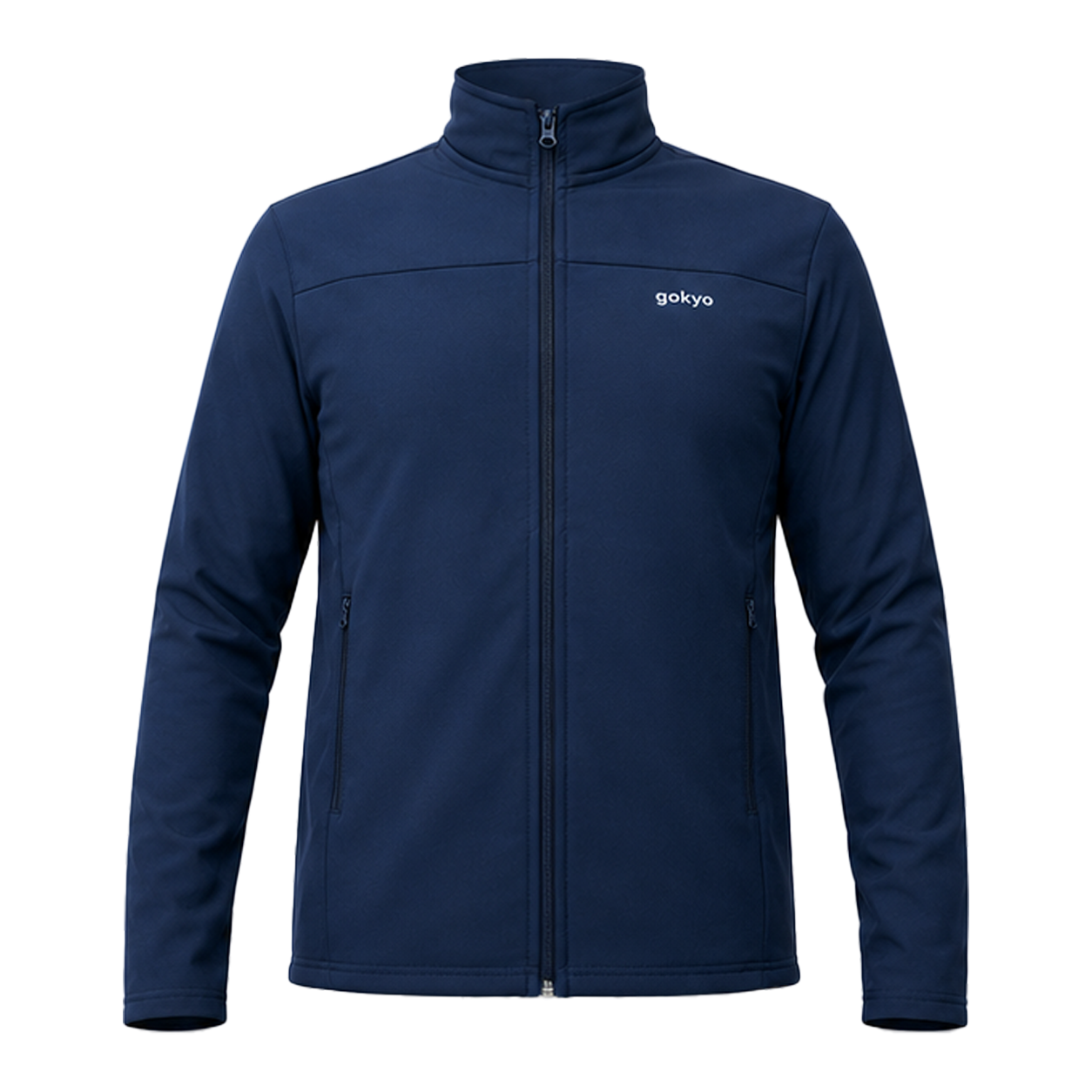 Buy Gokyo Kaza Soft Shell Insulated Fleece Jacket Navy | Jackets at Gokyo Outdoor Clothing & Gear