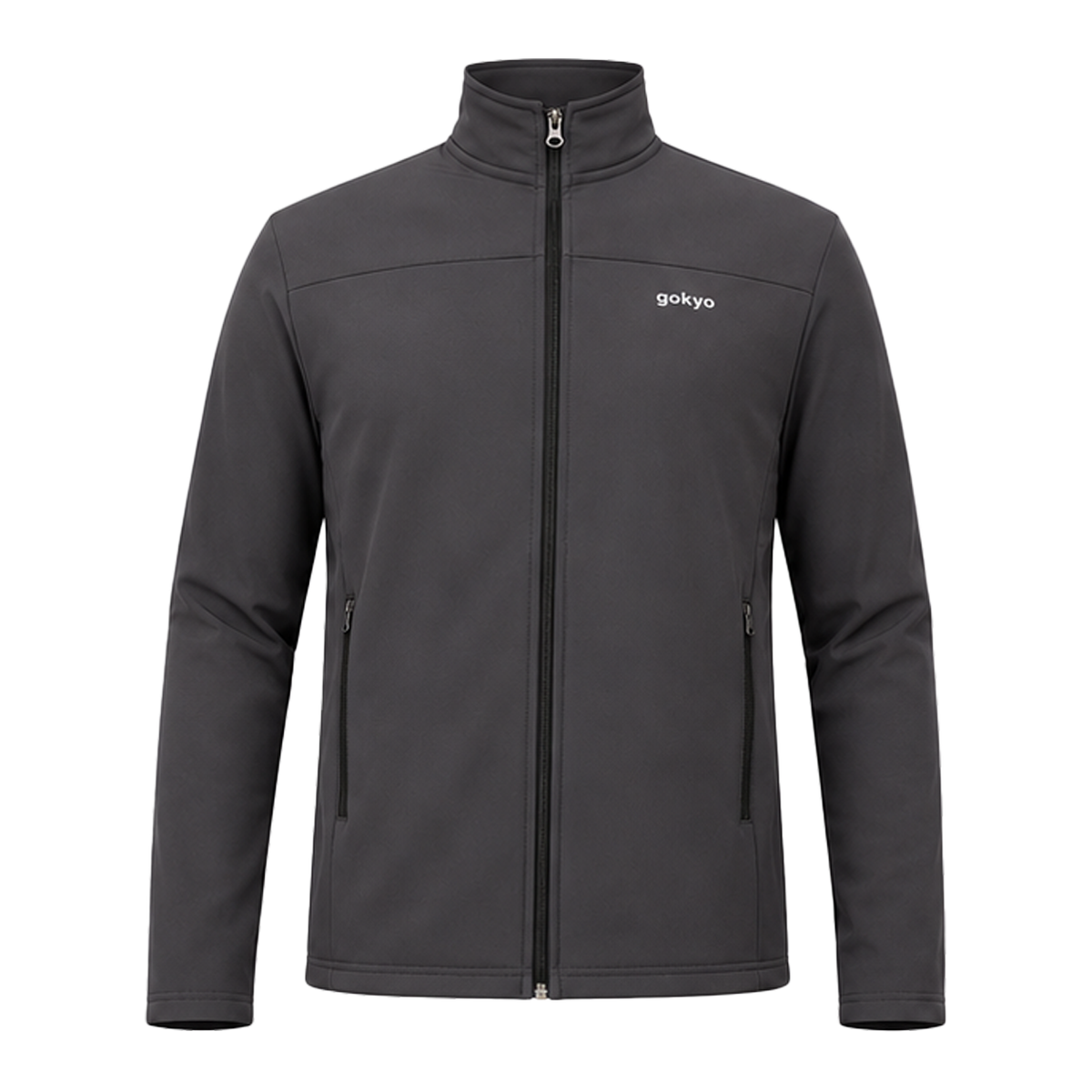 Buy Gokyo Kaza Soft Shell Insulated Fleece Jacket Grey | Jackets at Gokyo Outdoor Clothing & Gear