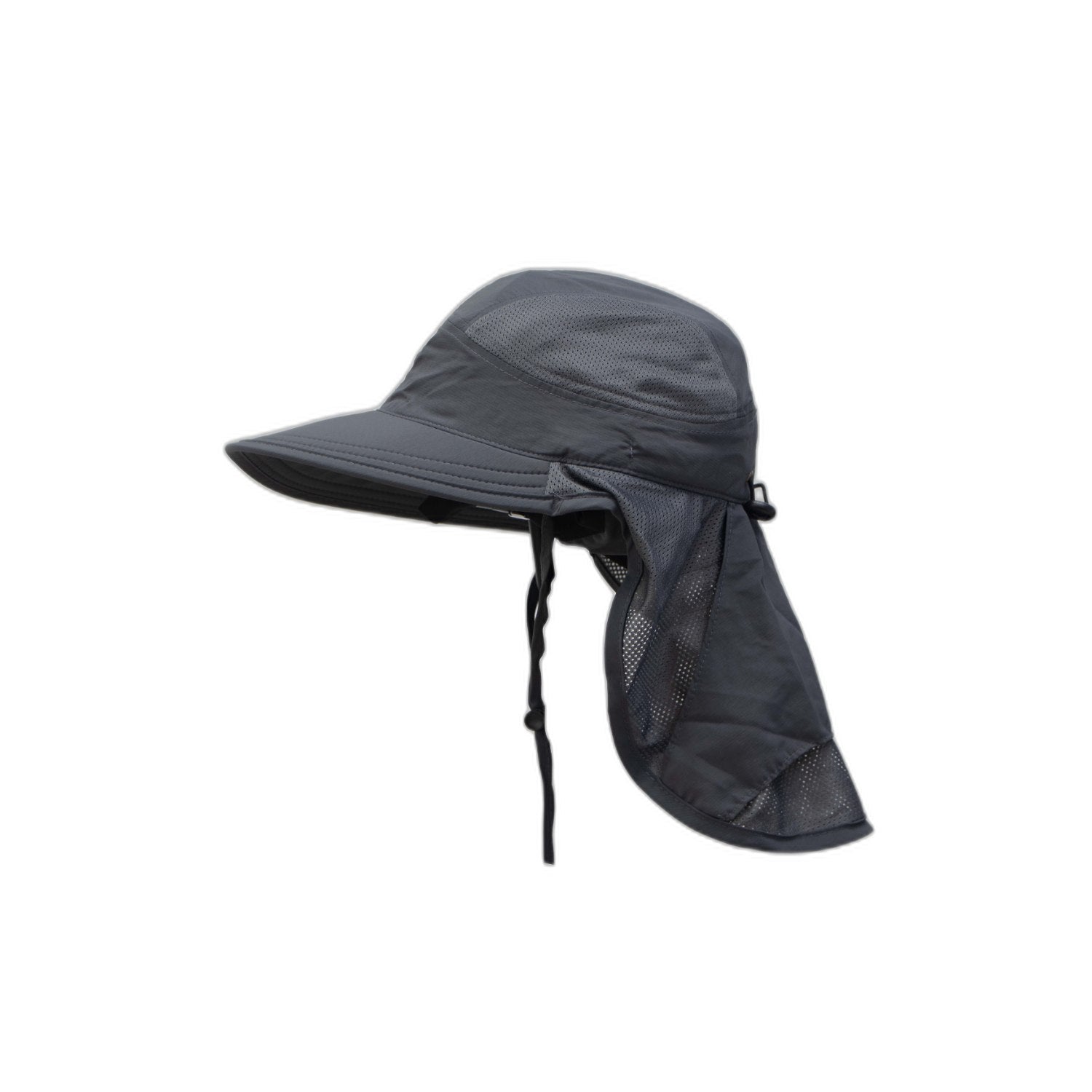 Buy Gokyo Kaza Sun Cap with Neck Cover Dark Grey | Hats at Gokyo Outdoor Clothing & Gear