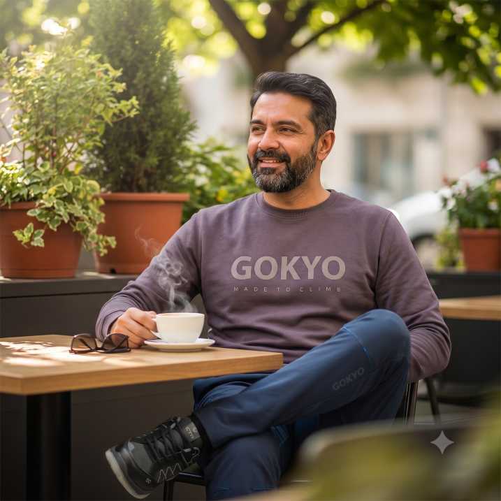 Buy Gokyo Kaza Sweatshirt | Trekking & Hiking T-shirts at Gokyo Outdoor Clothing & Gear