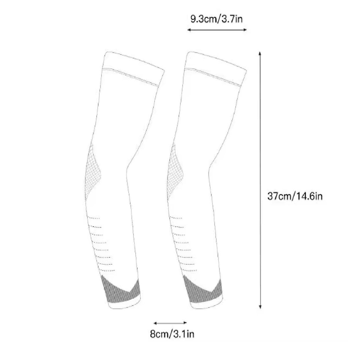  Gokyo Kaza Ultralight UV Protection Arm Sleeves UPF 50+ | Sun Protection at Gokyo Outdoor Clothing & Gear