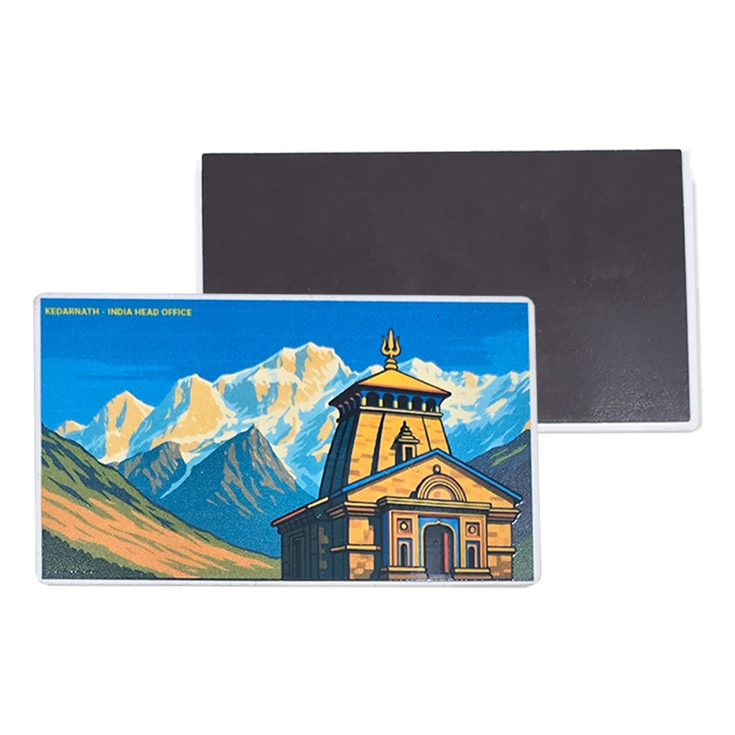 Buy Gokyo Kedarnath Magnet – India Head Office 8.7 cm x 5 cm | Souvenirs at Gokyo Outdoor Clothing & Gear