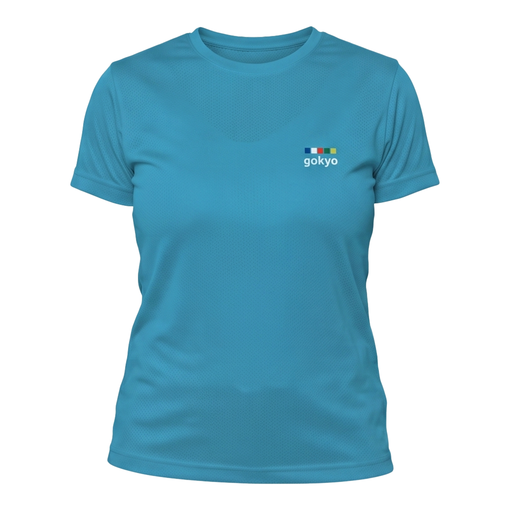 Buy Gokyo Lima Ultralight Dry-Fit Activewear T-Shirt Blue | Trekking & Hiking T-shirts at Gokyo Outdoor Clothing & Gear