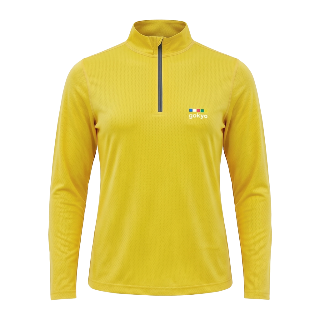Buy Gokyo Lima Ultralight Hiking & Outdoor Dry Fit T-Shirt Yellow | Trekking & Hiking T-shirts at Gokyo Outdoor Clothing & Gear