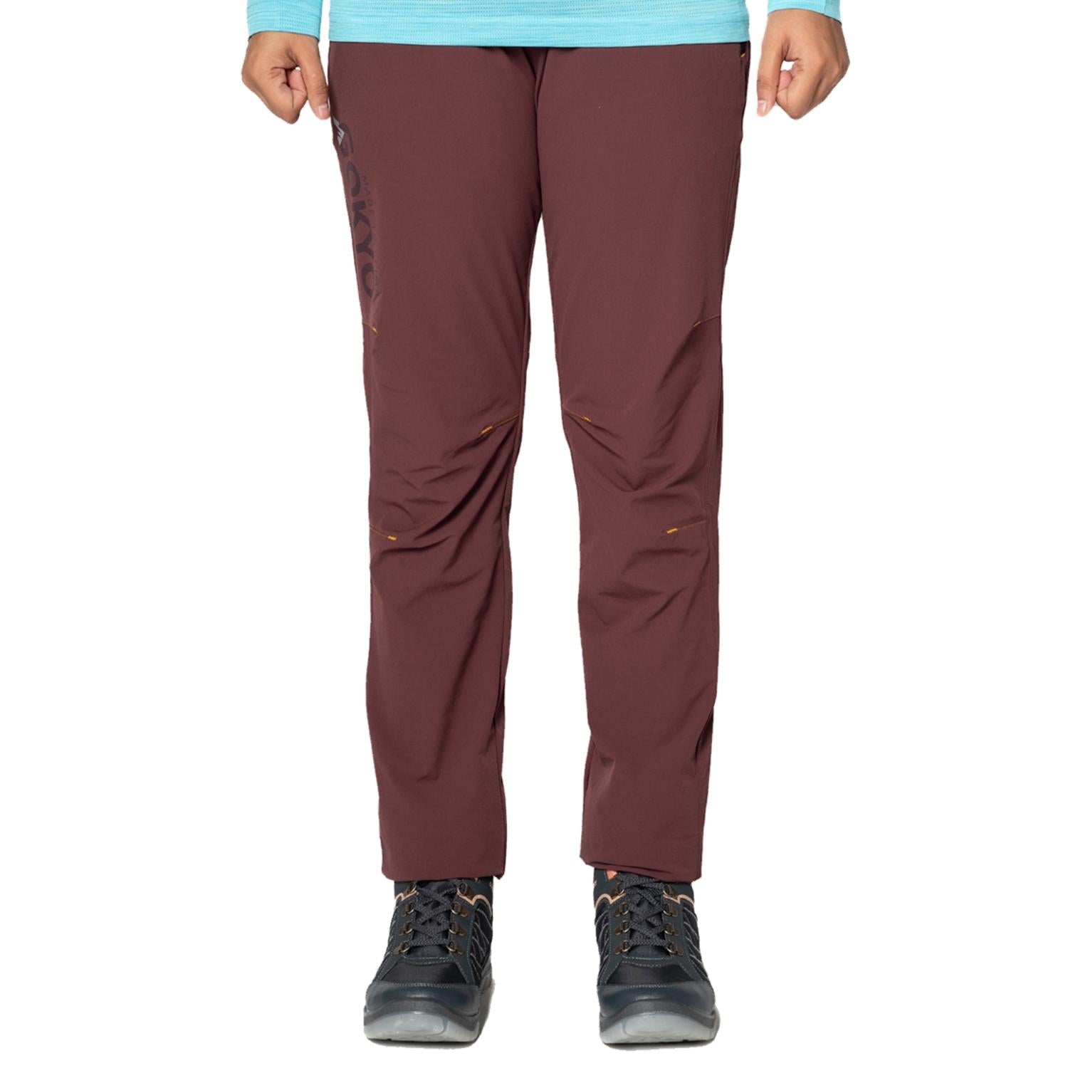 Buy Gokyo Lobuche Trekking Pants - Women Maroon | Trekking & Hiking Pants at Gokyo Outdoor Clothing & Gear