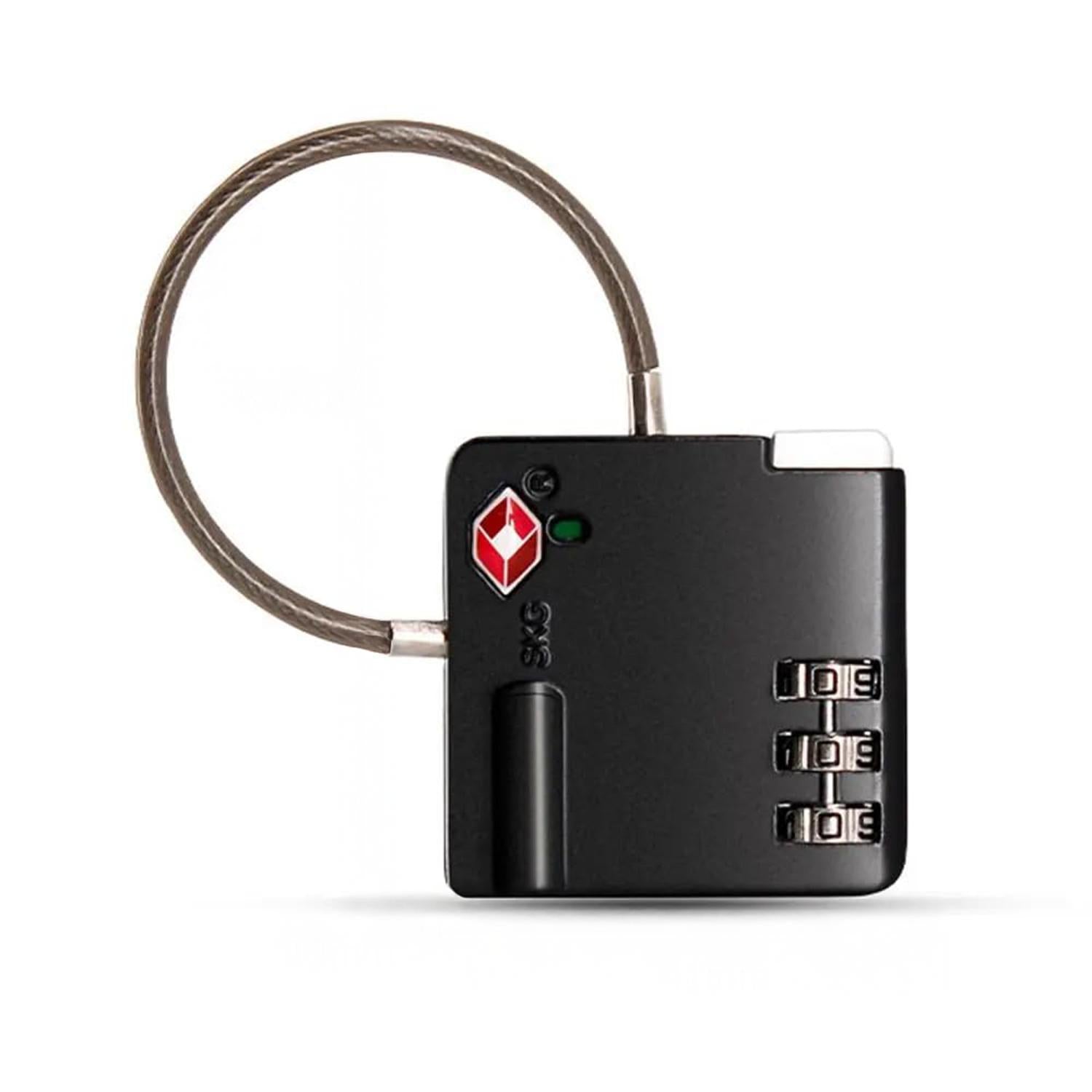 Buy Gokyo Lock 3 Digit Wire Rope Bend - TSA Approved | Locks at Gokyo Outdoor Clothing & Gear
