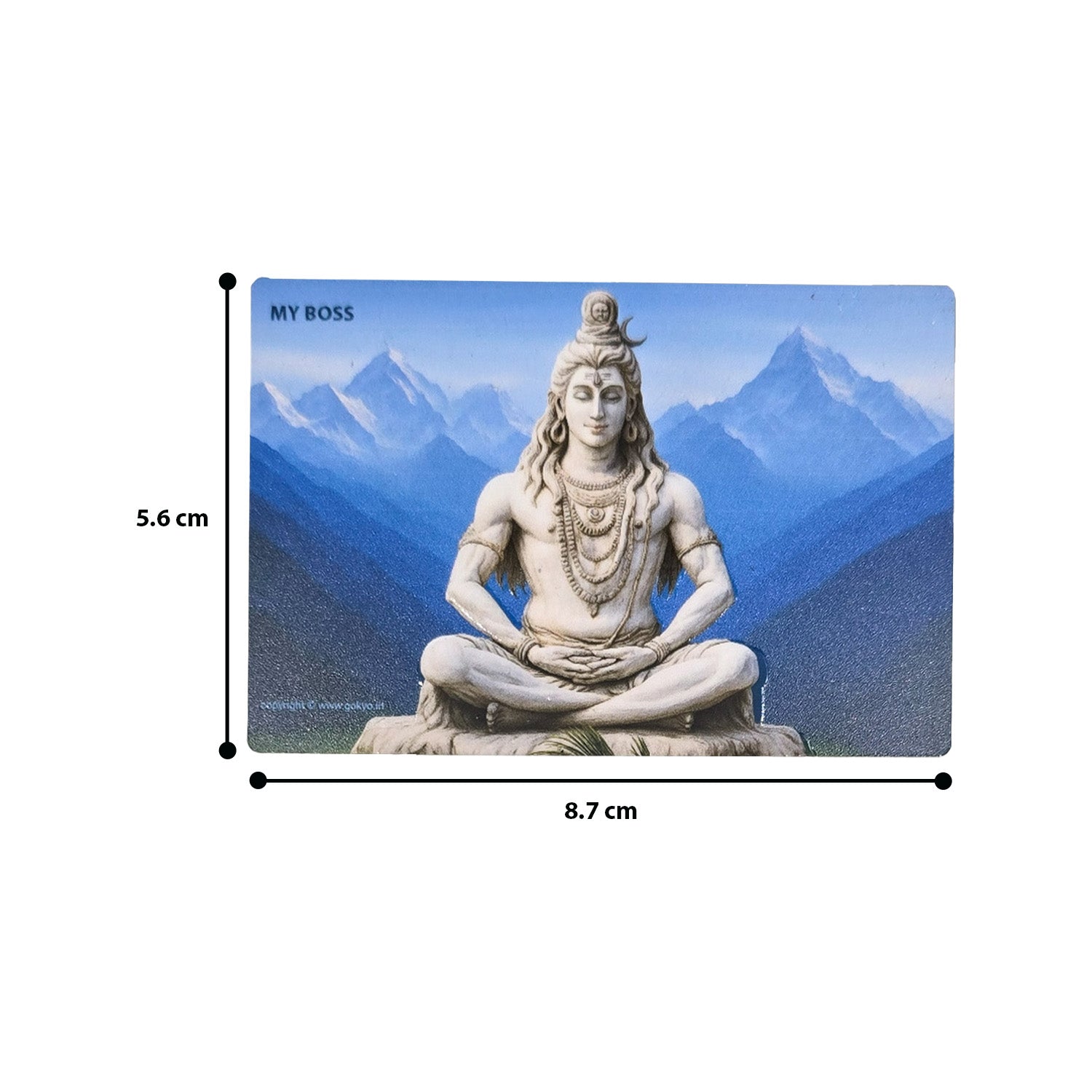 Buy Gokyo Lord Shiva My Boss Magnet | Souvenirs at Gokyo Outdoor Clothing & Gear
