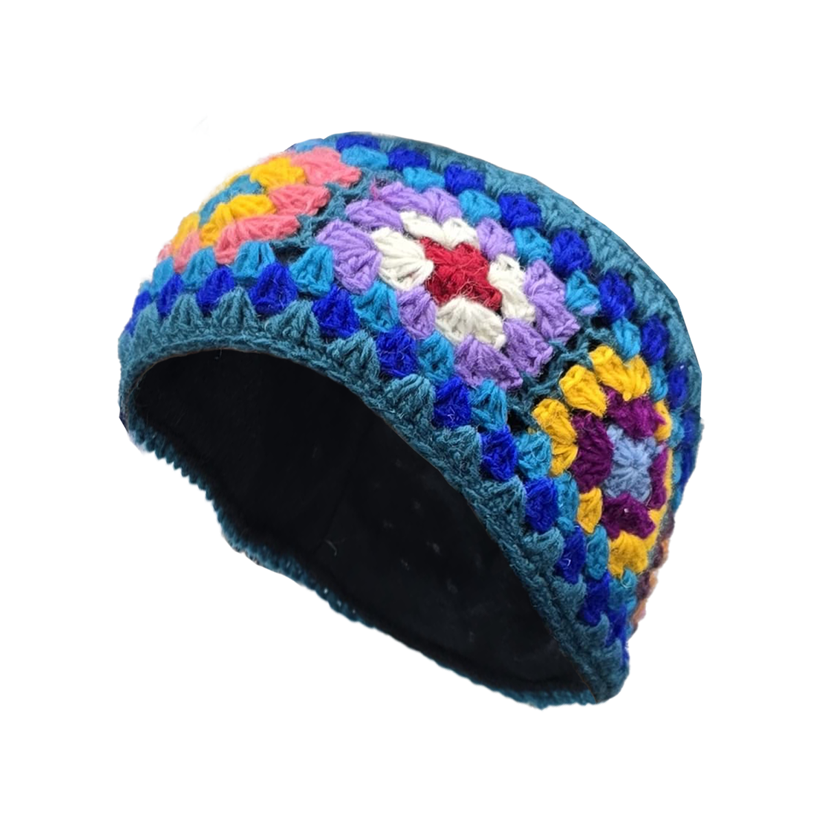 Buy Gokyo Makalu Hand-Knitted Wool Earwarmer Headband Blue | Neck Warmer & Buffs at Gokyo Outdoor Clothing & Gear