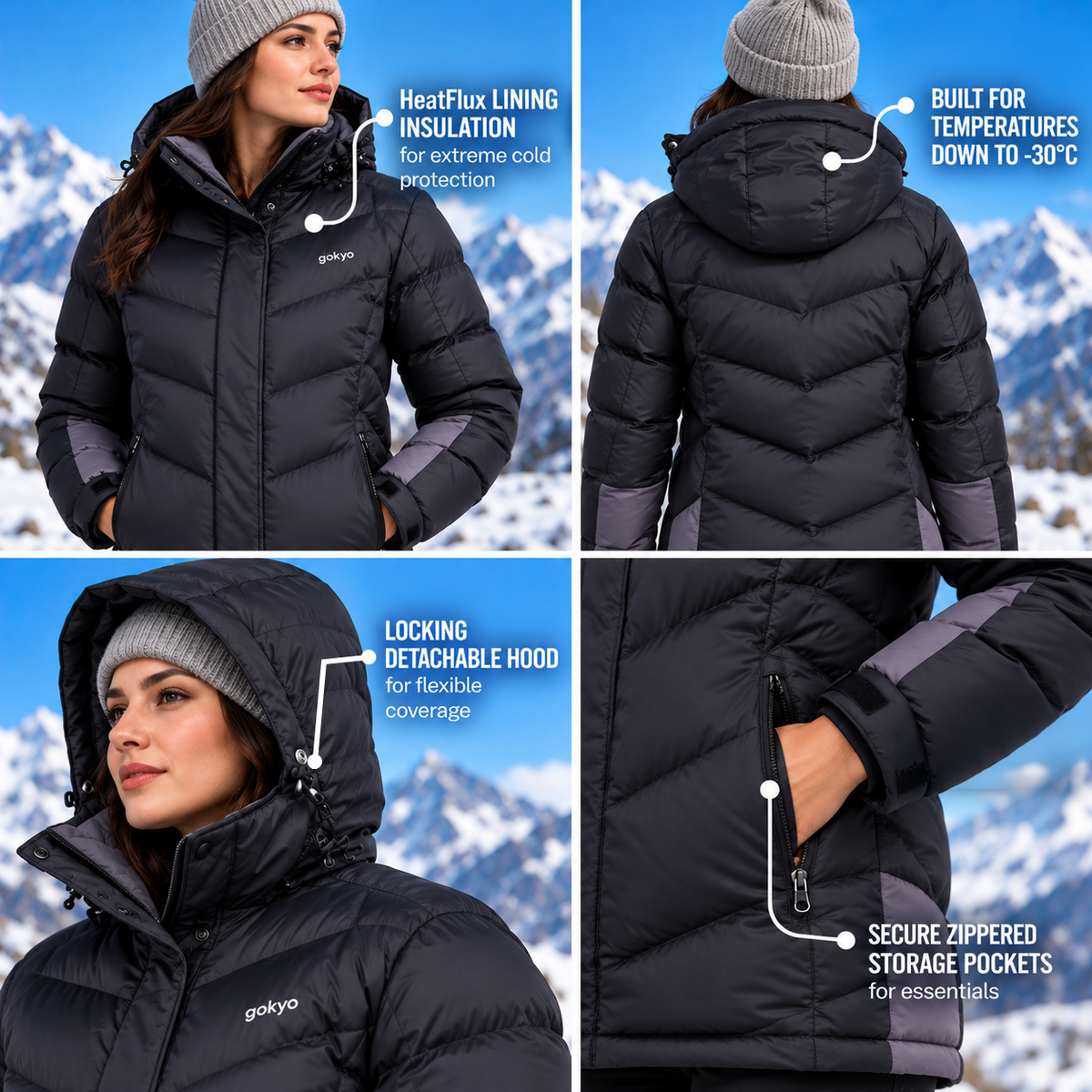Buy Gokyo Makalu HeatFlux -30°C Insulated Jacket - Women | Jackets at Gokyo Outdoor Clothing & Gear