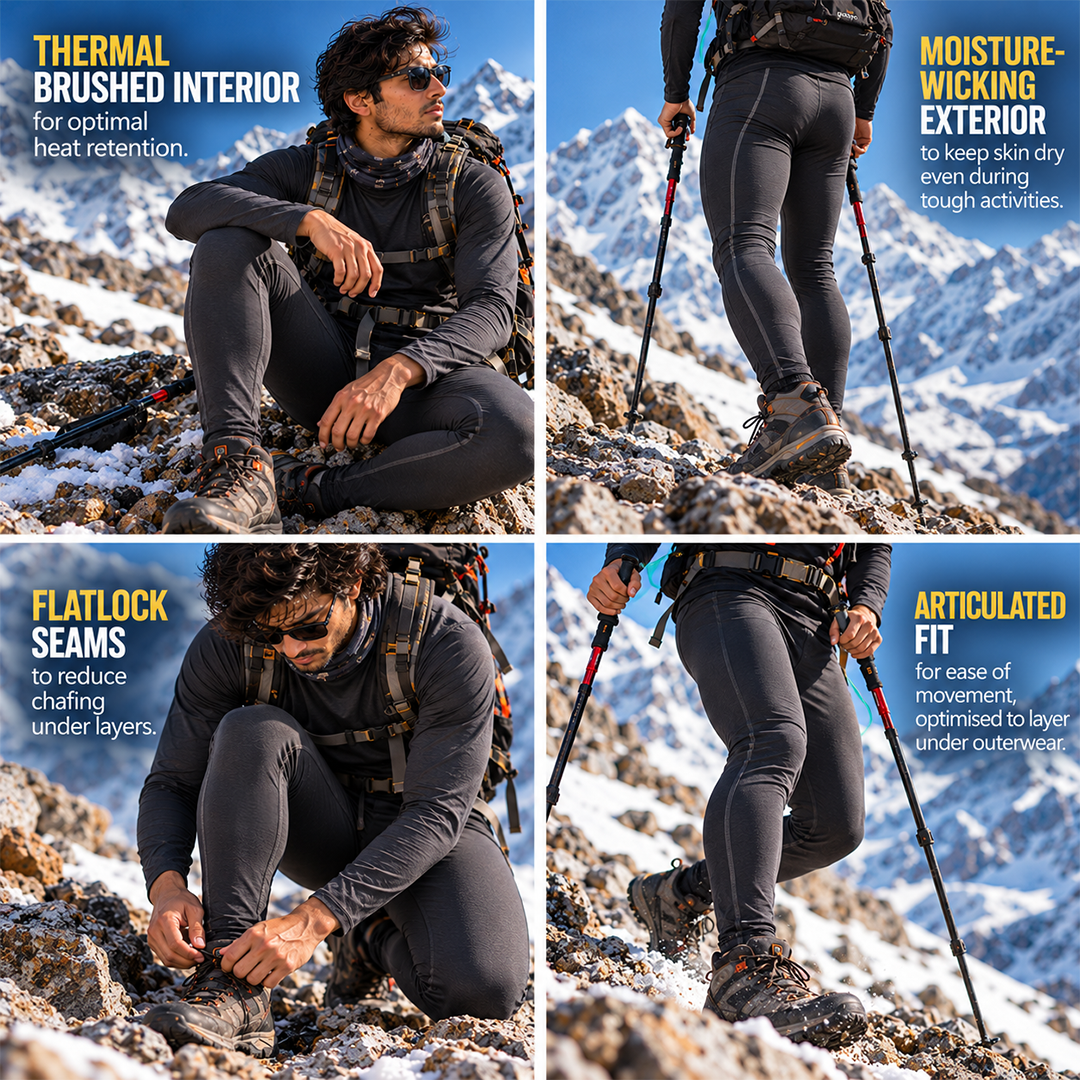 Buy Gokyo Makalu Polarec ZT Base Layer Bottom | Base Layer Thermals at Gokyo Outdoor Clothing & Gear