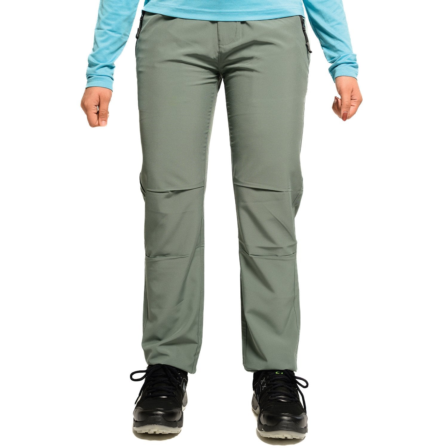 Buy Gokyo Manali Trekking Pants - Women Green | Trekking & Hiking Pants at Gokyo Outdoor Clothing & Gear