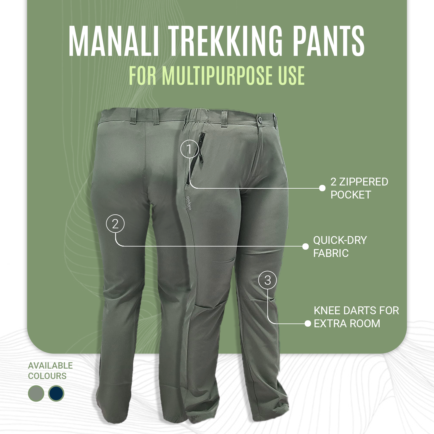 Buy Gokyo Manali Trekking Pants - Women | Trekking & Hiking Pants at Gokyo Outdoor Clothing & Gear