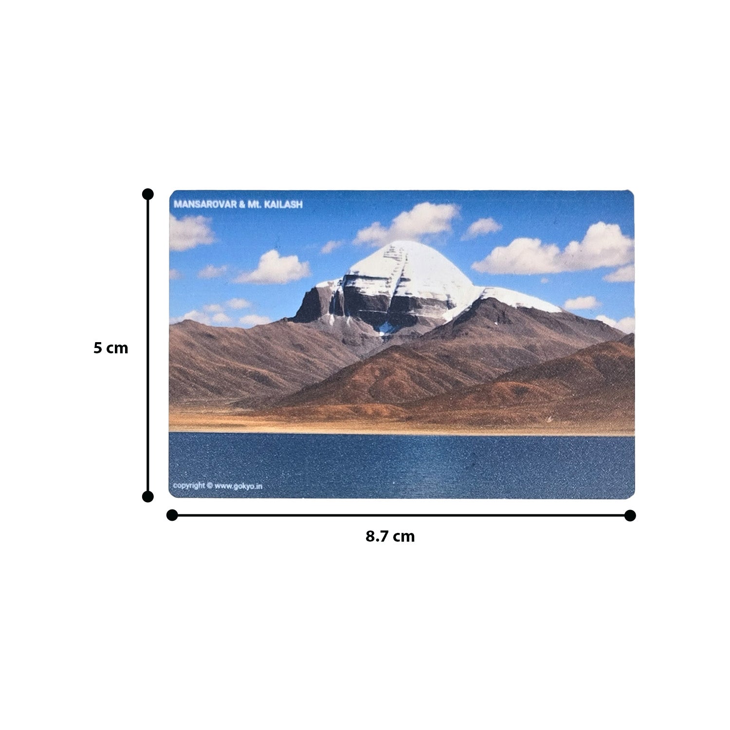 Buy Gokyo Mansarovar & Mt. Kailash Magnet | Souvenirs at Gokyo Outdoor Clothing & Gear