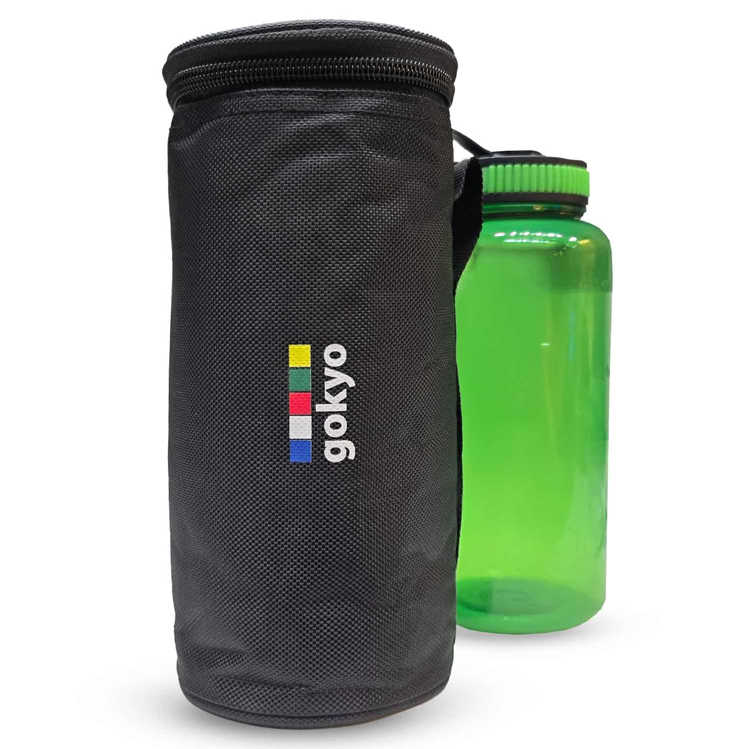 Buy Gokyo Water Bottle Insulation Bag designed for Nalgene 32 oz Black | Bottles at Gokyo Outdoor Clothing & Gear