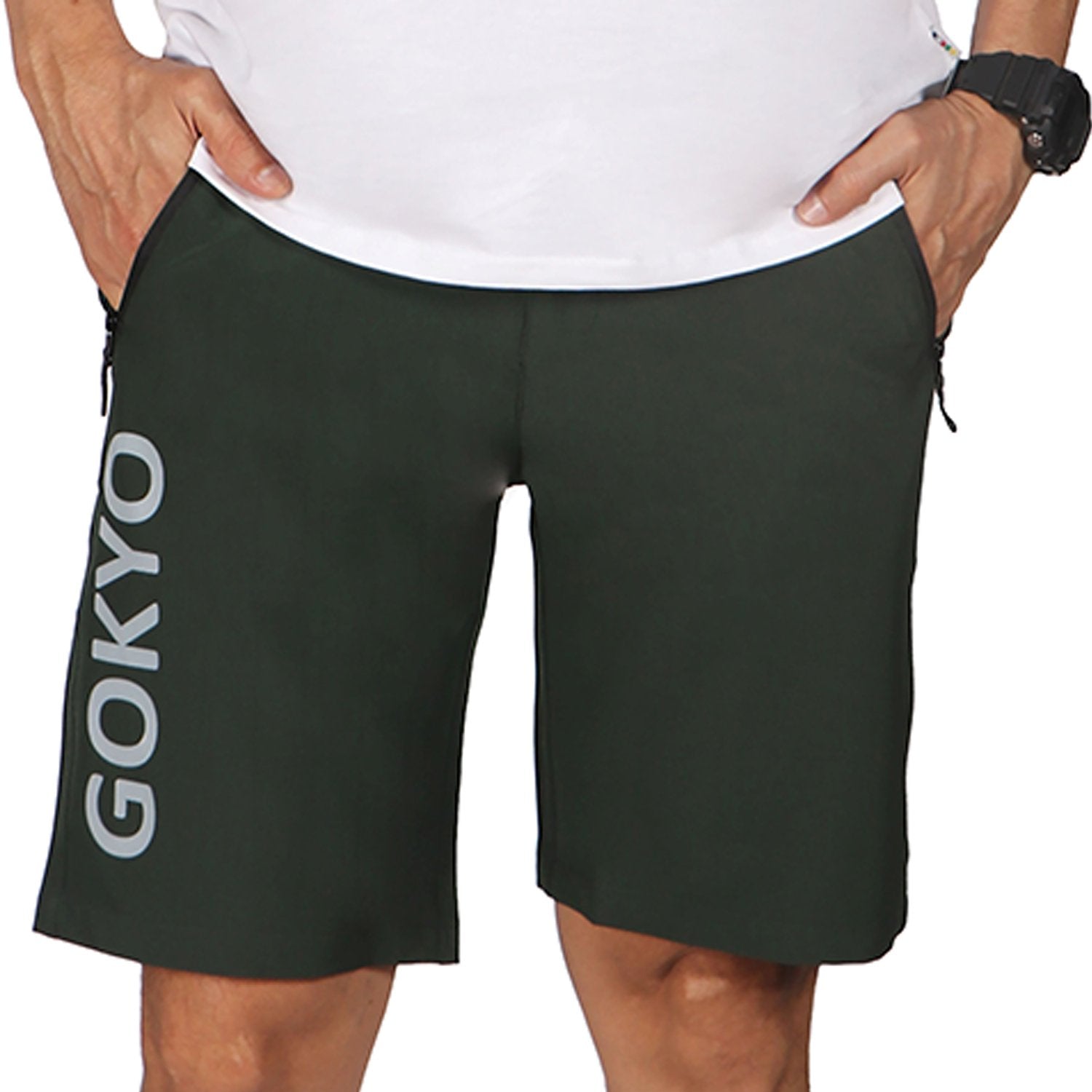 Buy Gokyo Kalimpong Trekking & Outdoor Shorts Olive | Shorts at Gokyo Outdoor Clothing & Gear