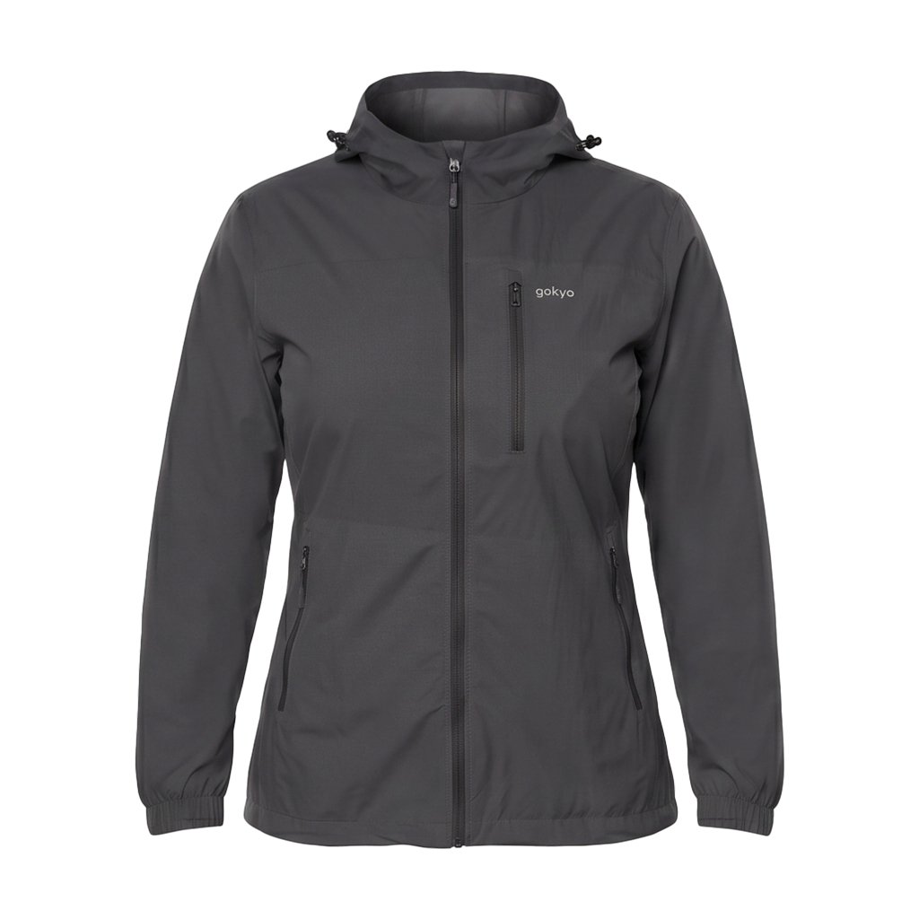 Buy Gokyo Pangong Windcheater - Women Grey | Jackets at Gokyo Outdoor Clothing & Gear