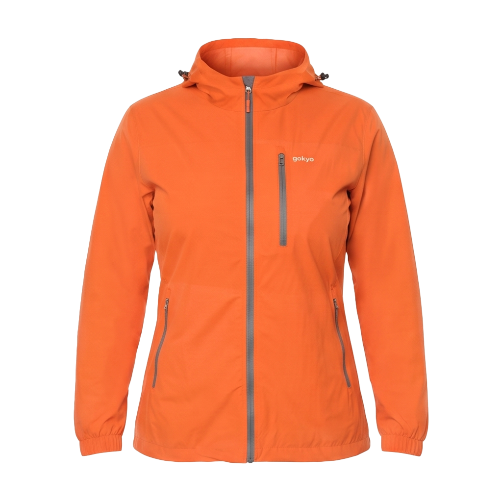 Buy Gokyo Pangong Windcheater - Women Orange | Jackets at Gokyo Outdoor Clothing & Gear